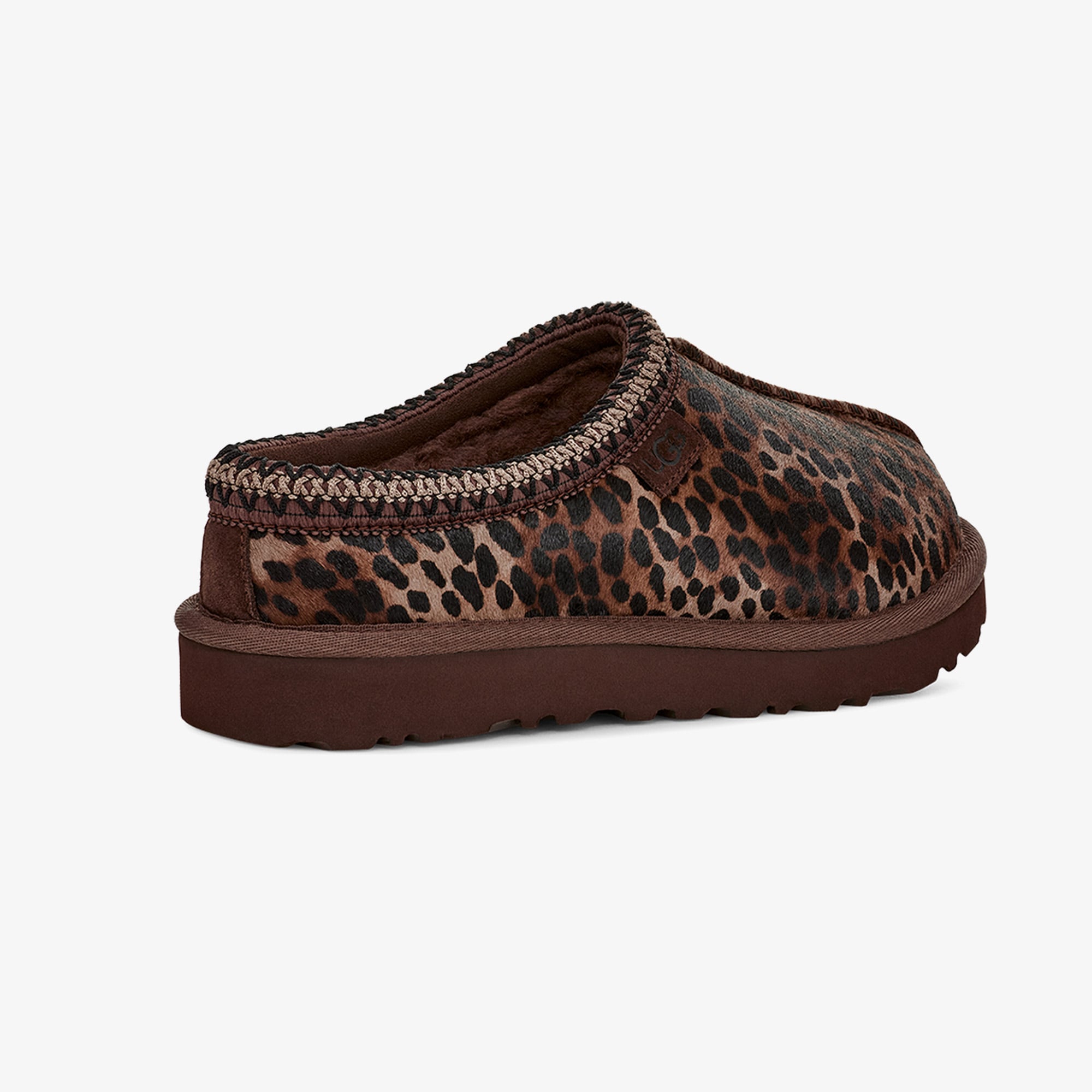 UGG Tasman Caspian Leopar Desenli Kadın Kahverengi Terlik