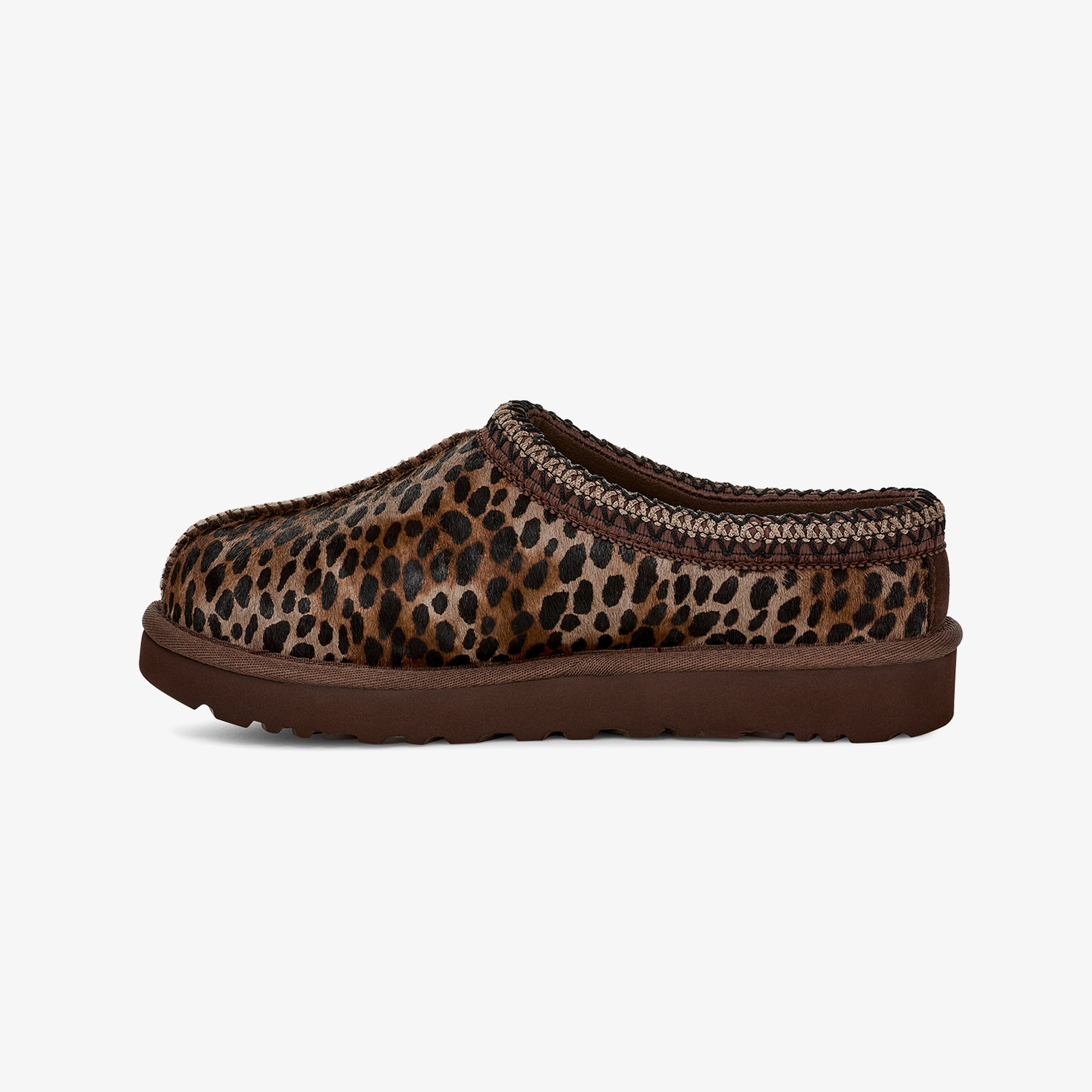 UGG Tasman Caspian Leopar Desenli Kadın Kahverengi Terlik