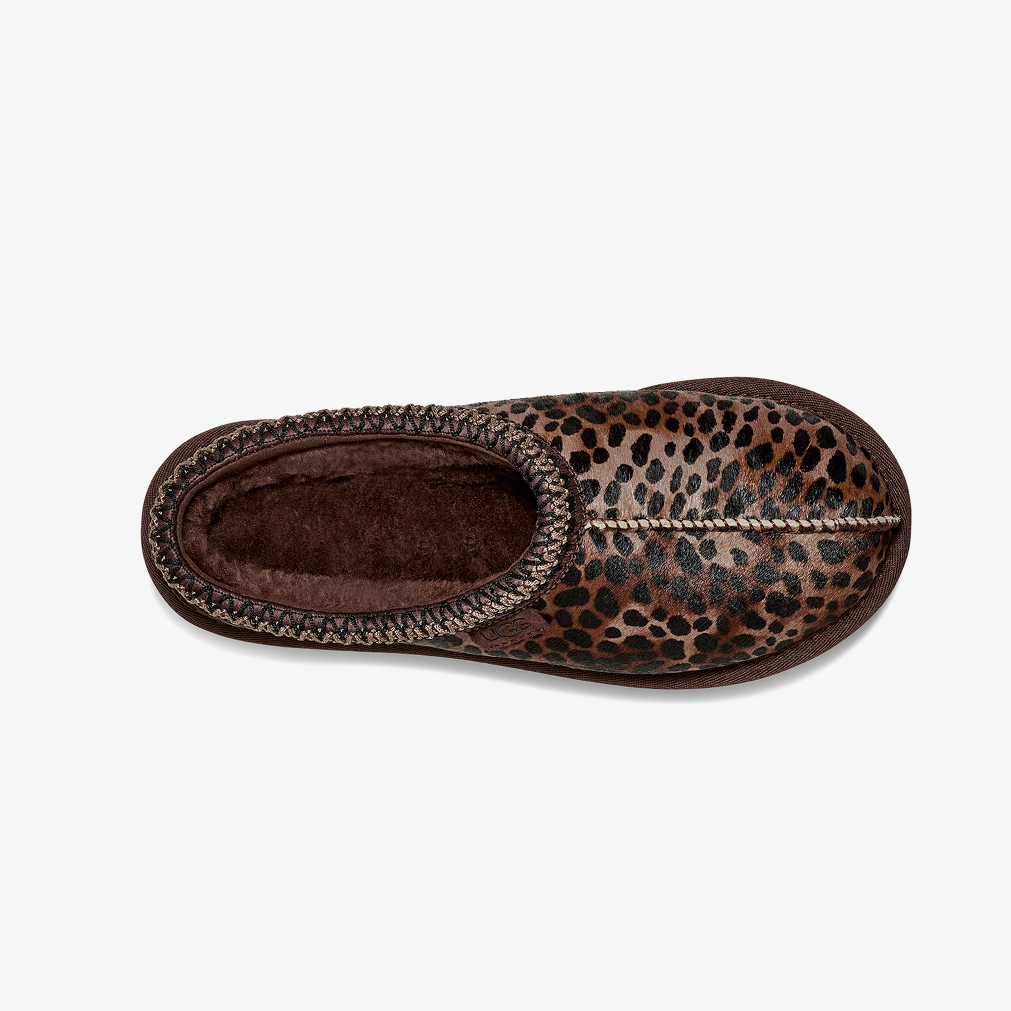 UGG Tasman Caspian Leopar Desenli Kadın Kahverengi Terlik