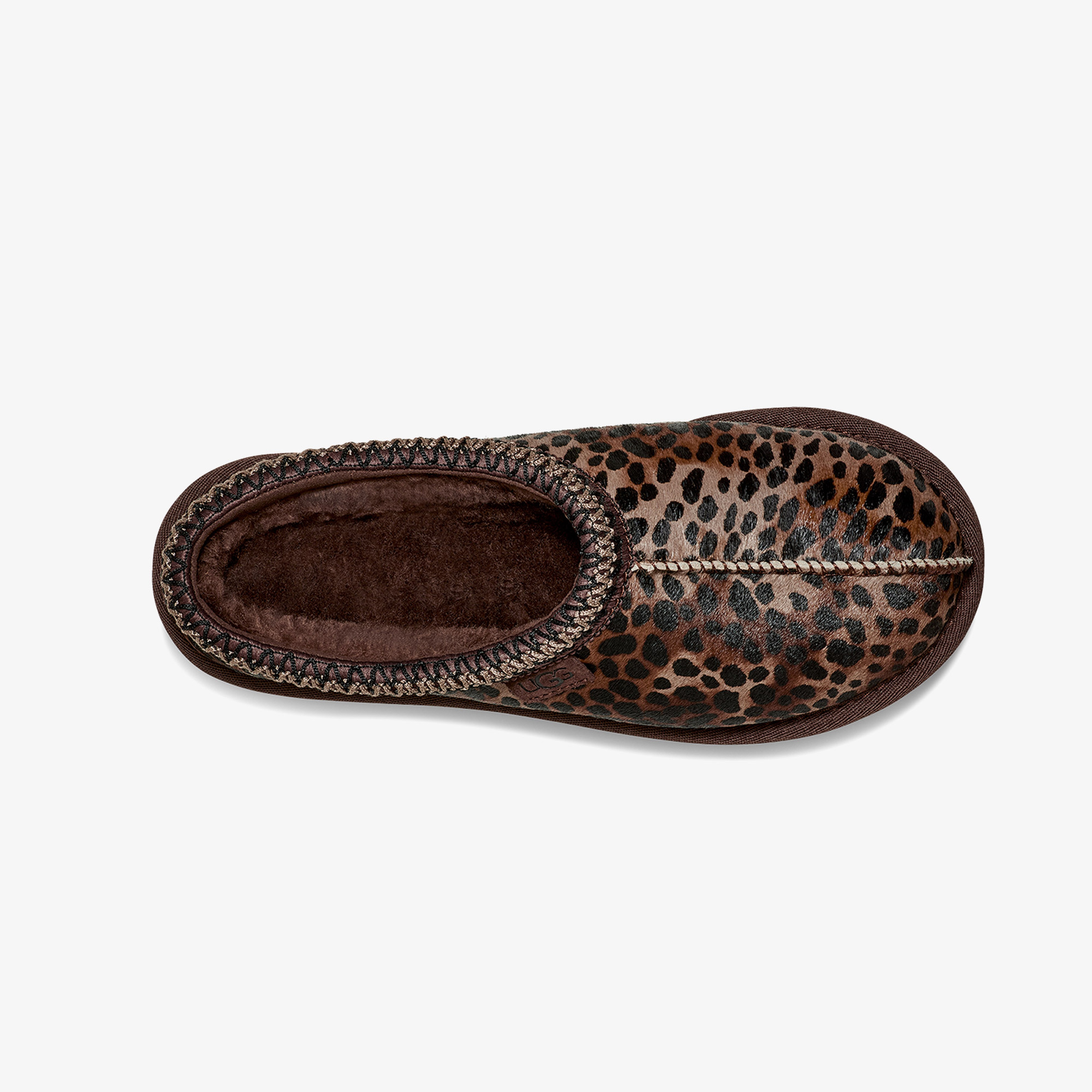 UGG Tasman Caspian Leopar Desenli Kadın Kahverengi Terlik