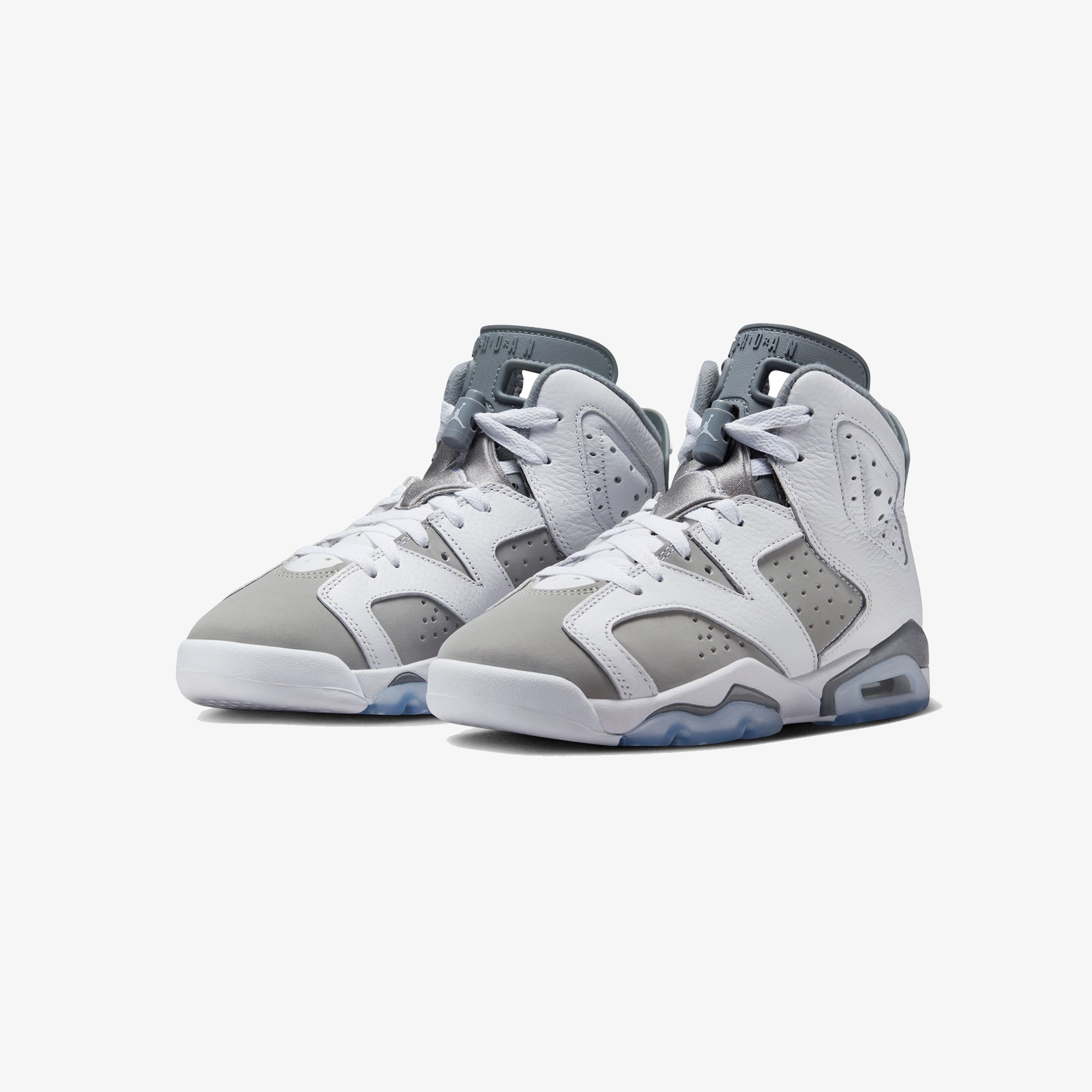 Jordan Air 6 Retro Genç Çocuk Beyaz Spor Ayakkabı