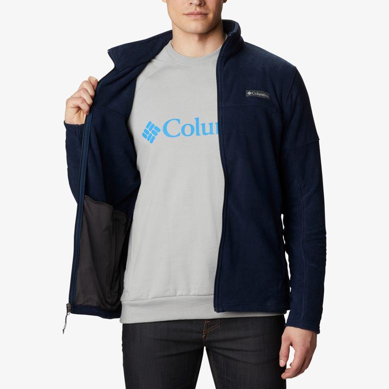 Columbia Basin Trail III Full Zip Erkek Lacivert Outdoor Polar