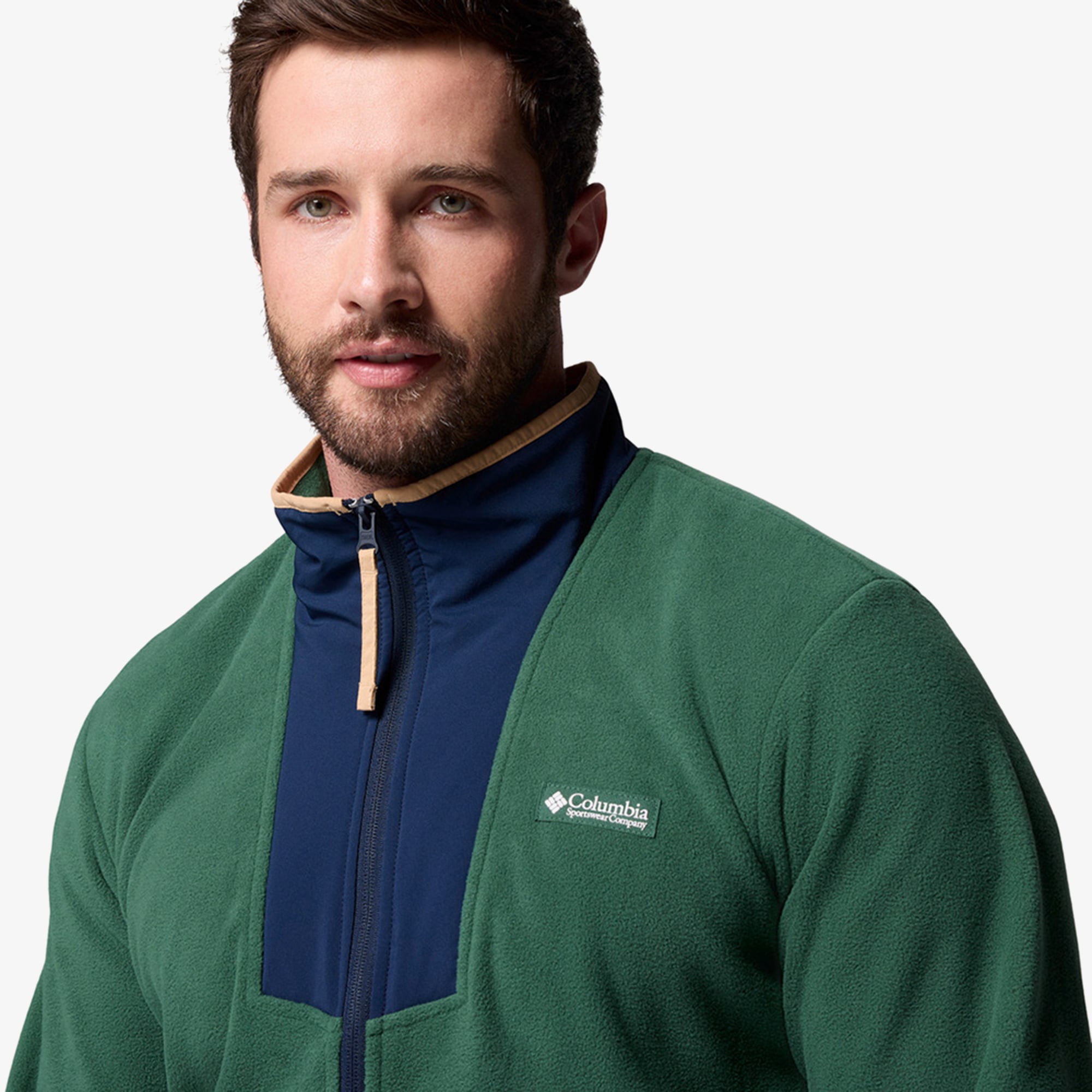 Columbia Sequoia Grove Full Zip Fleece Erkek Yeşil Polar Ceket