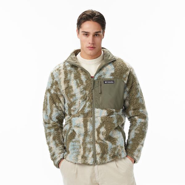 Columbia Winter Pass Reversible Fleece Erkek Yeşil Polar Ceket