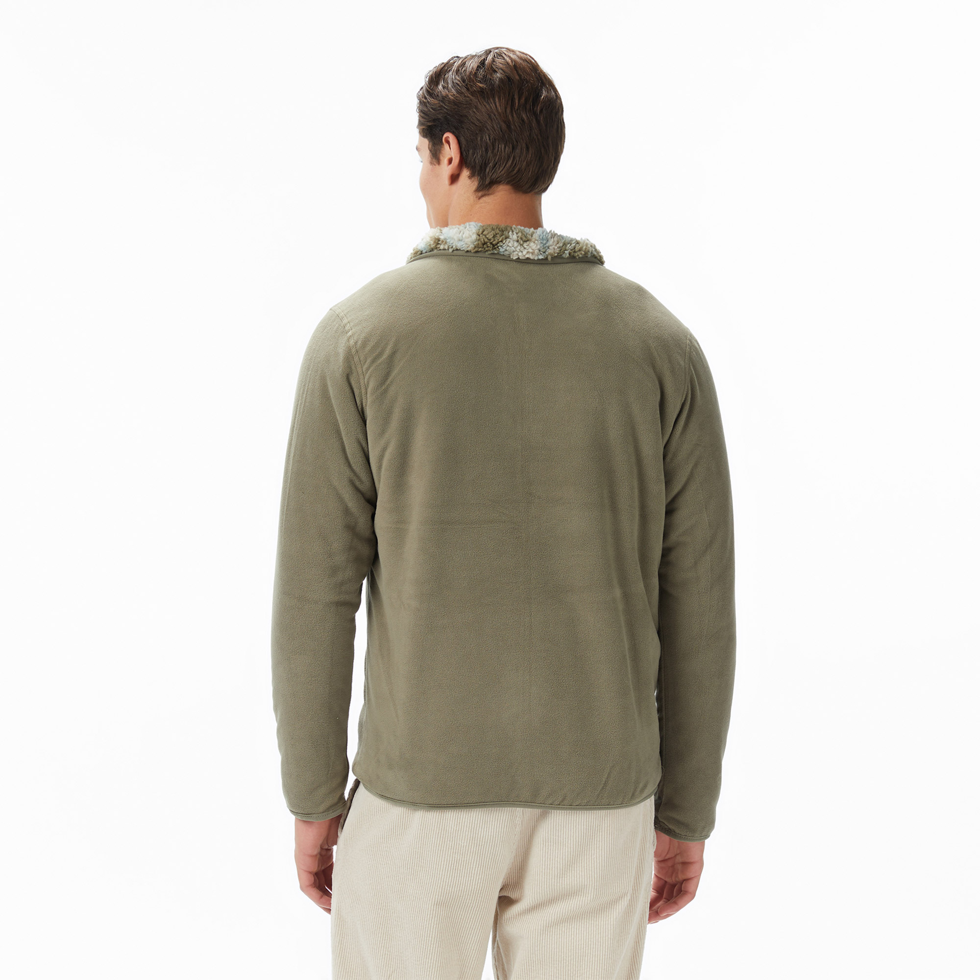 Columbia Winter Pass Reversible Fleece Erkek Yeşil Polar Ceket