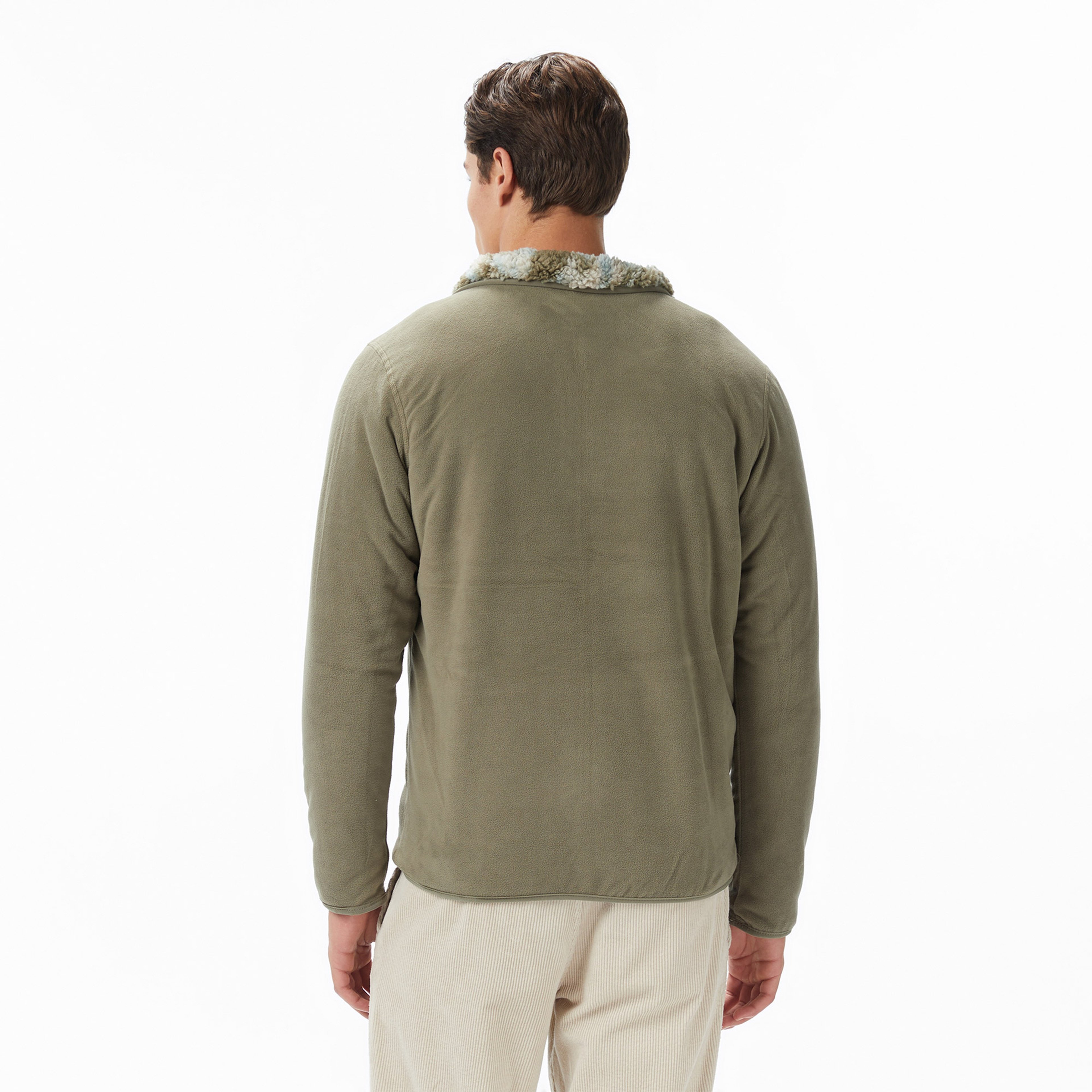 Columbia Winter Pass Reversible Fleece Erkek Yeşil Polar Ceket