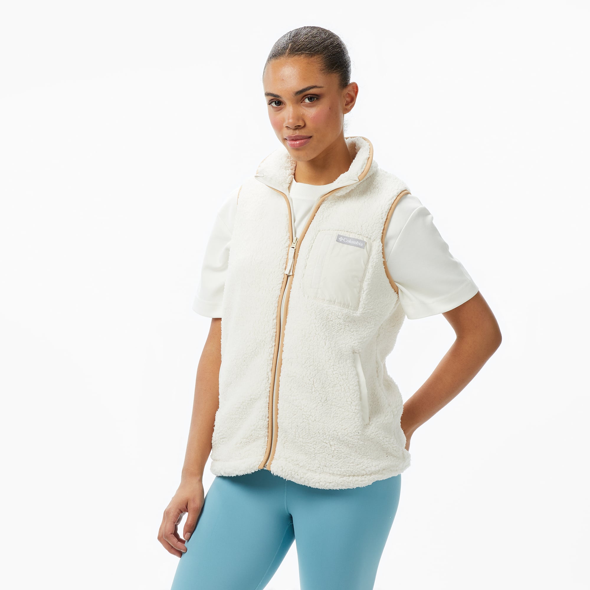 Columbia West Bend Vest II Kadın Bej Yelek