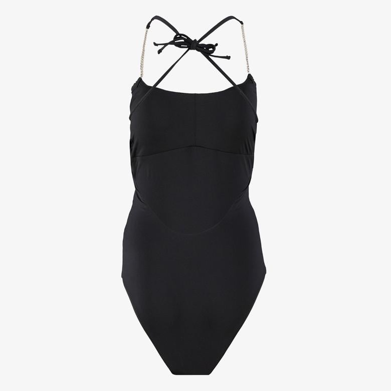 Guess Logo Kadın Siyah Mayo