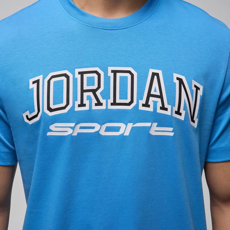 Jordan Sport Erkek Mavi T-Shirt