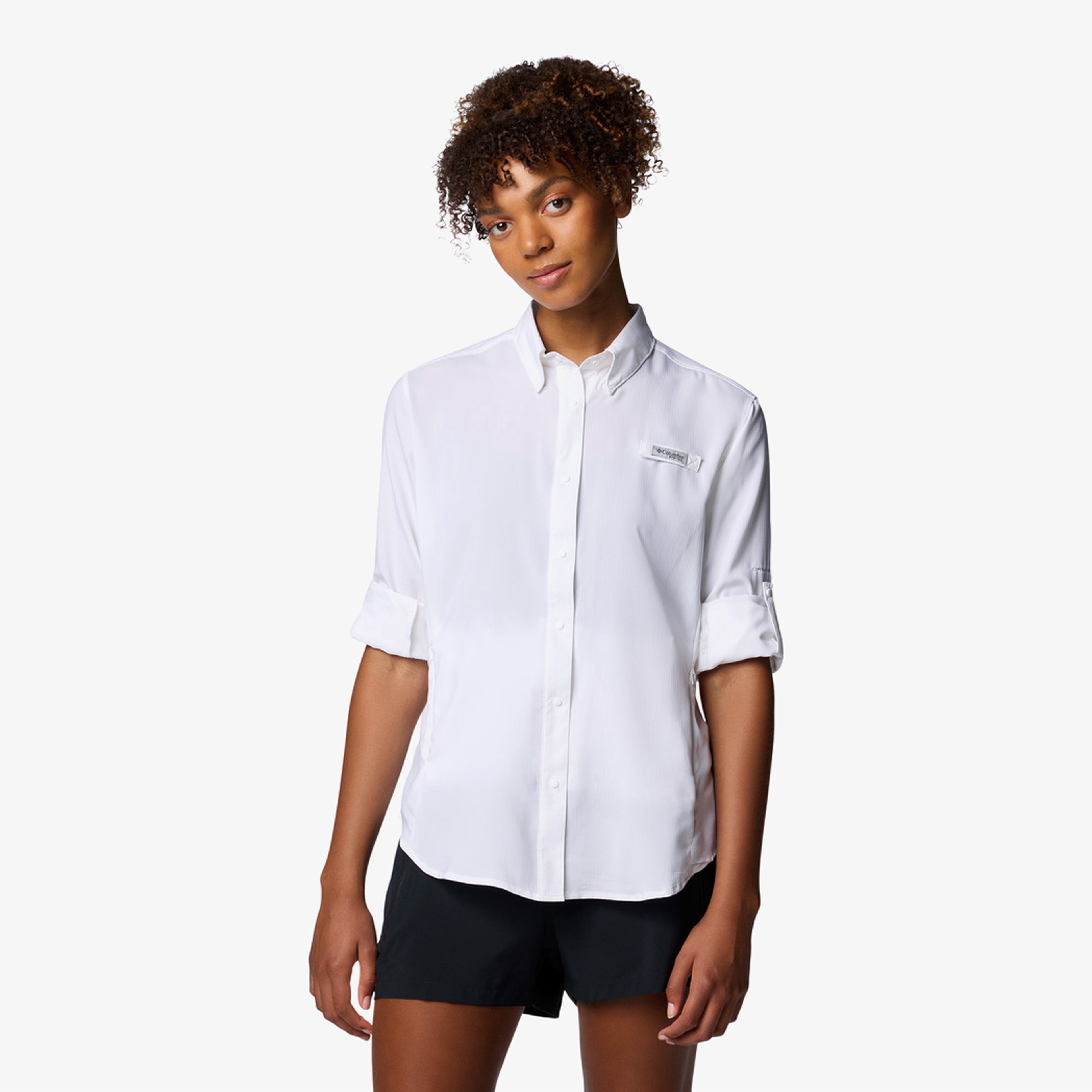 Columbia Womens Tamiami Kadın Beyaz Gömlek