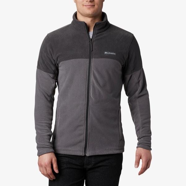 Columbia Basin Trail III Erkek Gri Fermuarlı Polar Eşofman Üstü