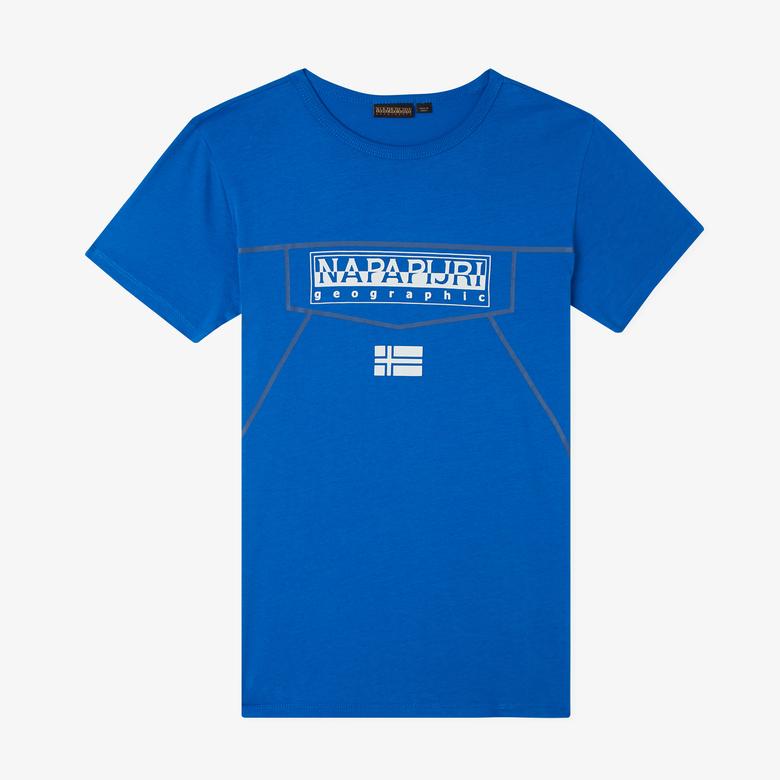 Napapijri K S-Cree Çocuk Mavi T-Shirt