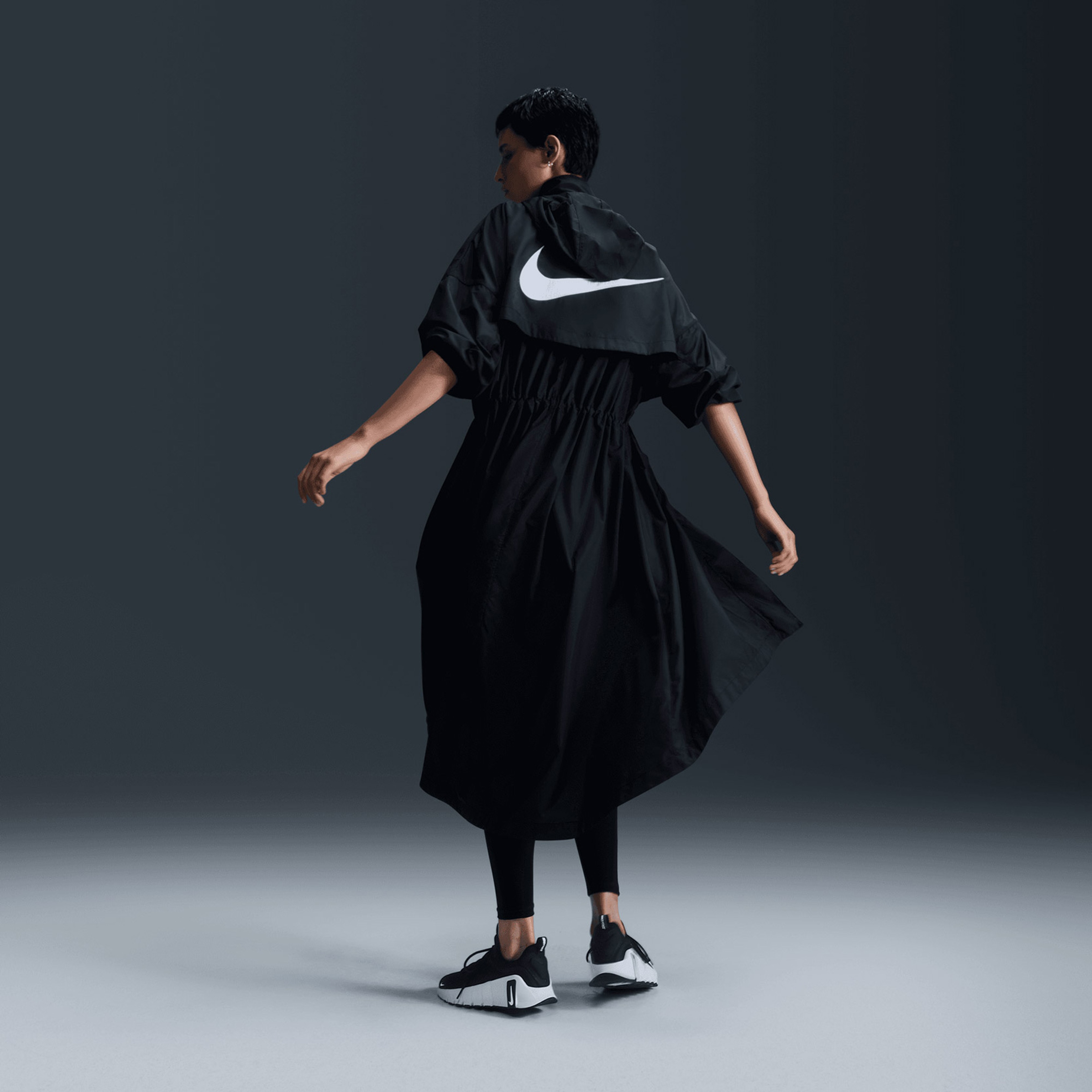 Nike Sportswear Essential Kadın Siyah Ceket