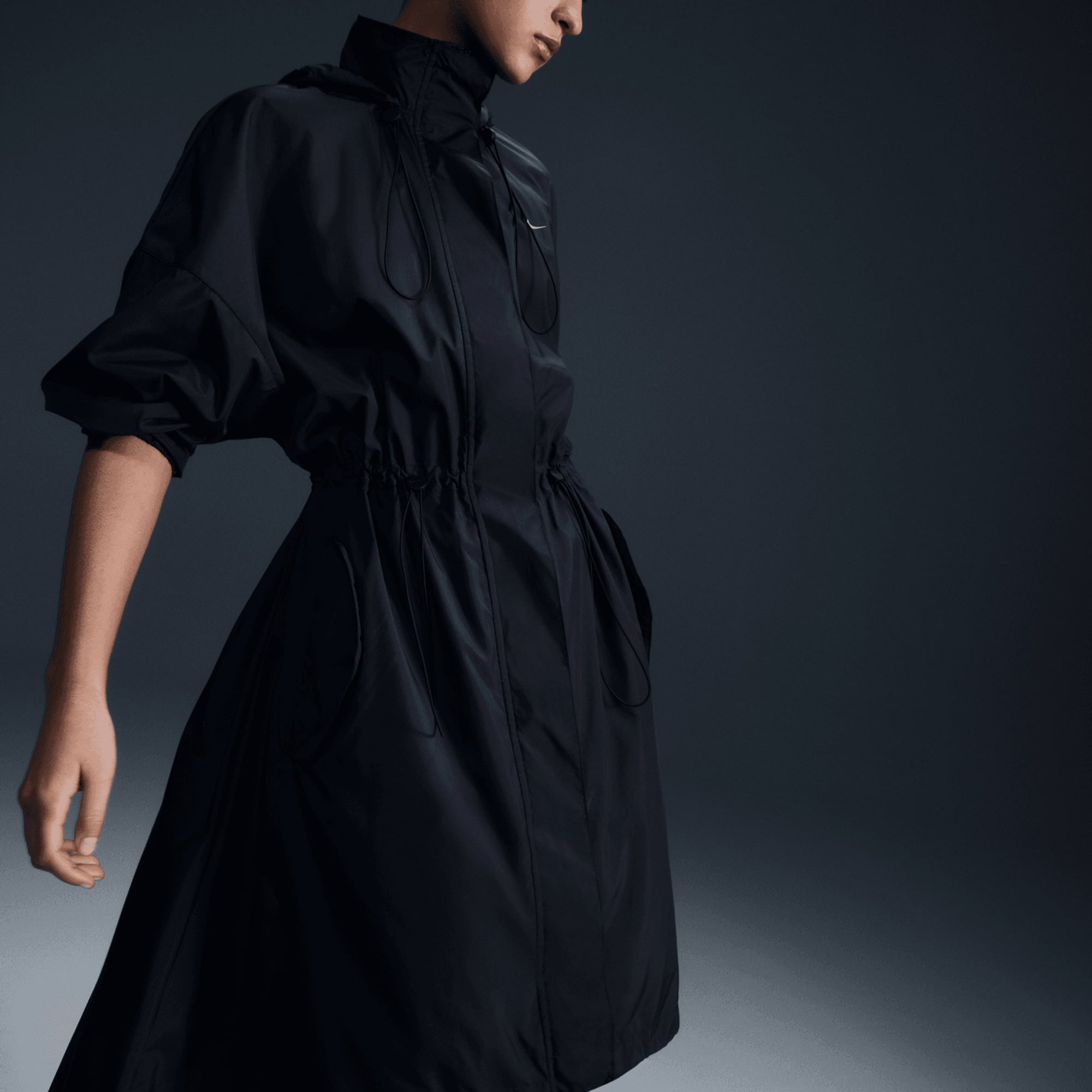 Nike Sportswear Essential Kadın Siyah Ceket