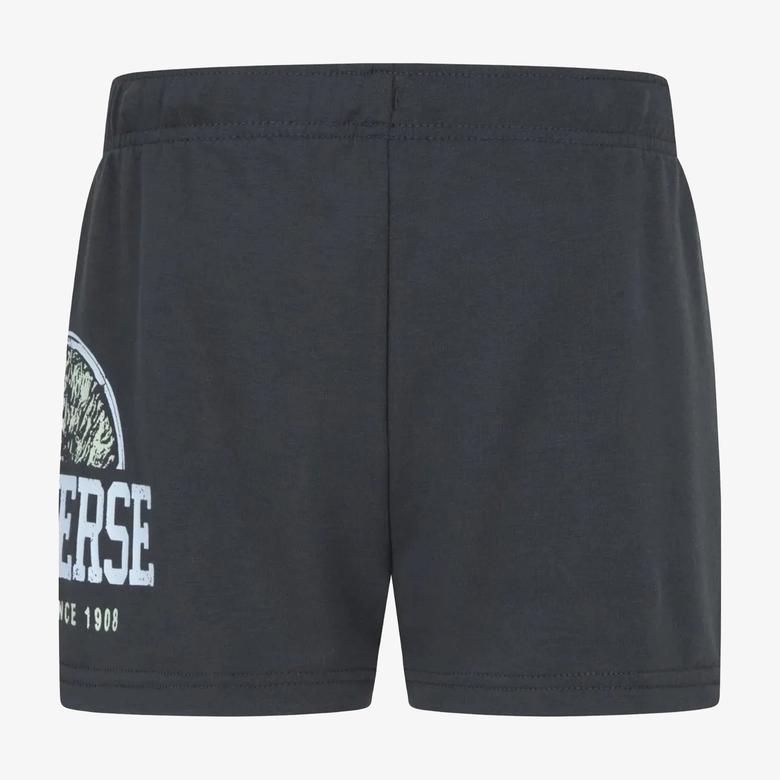 Converse Graphic Knit Çocuk Siyah Şort