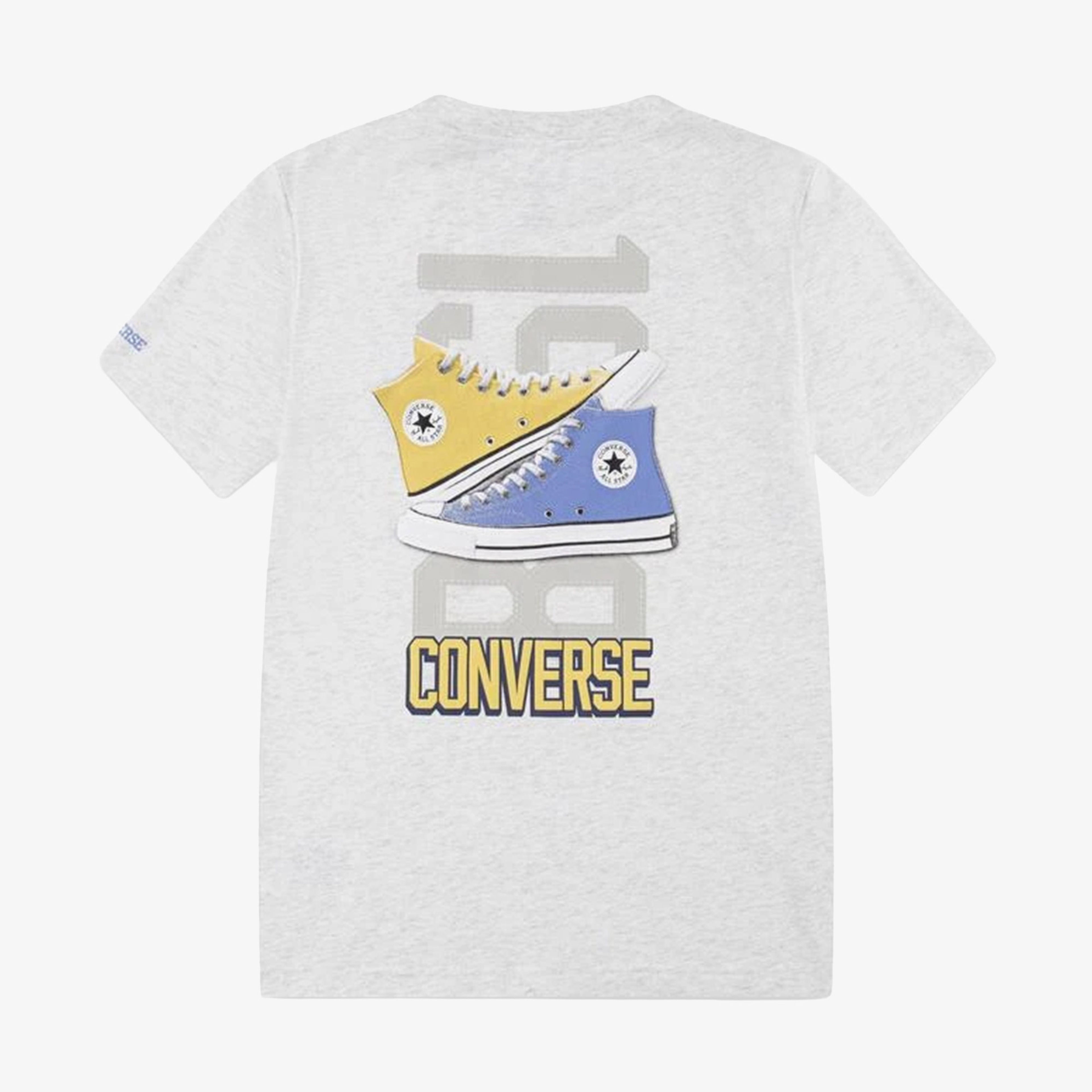 Converse Birch Heather Çocuk Gri T-Shirt