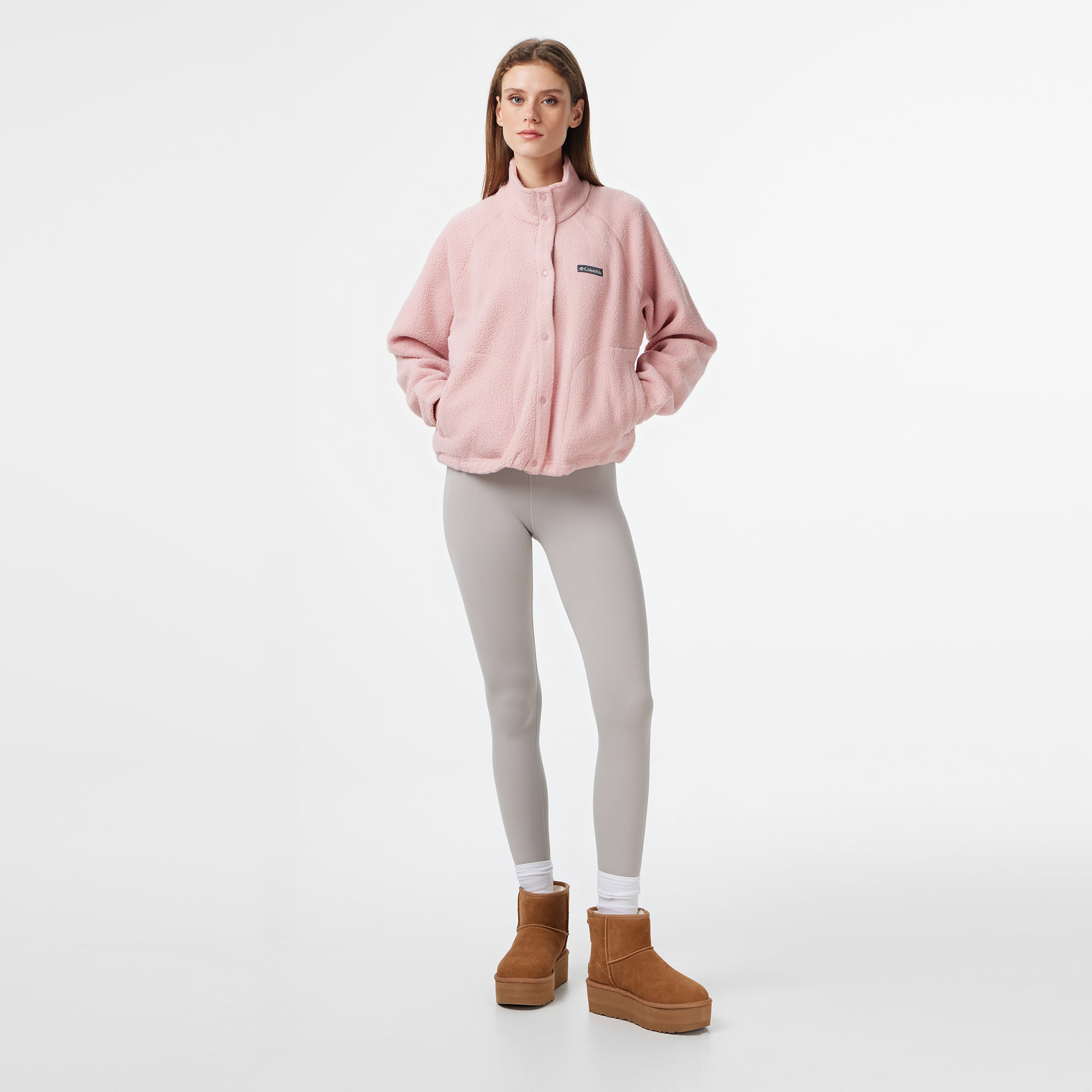 Columbia Jasper Ridge Kadın Pembe Sweatshirt