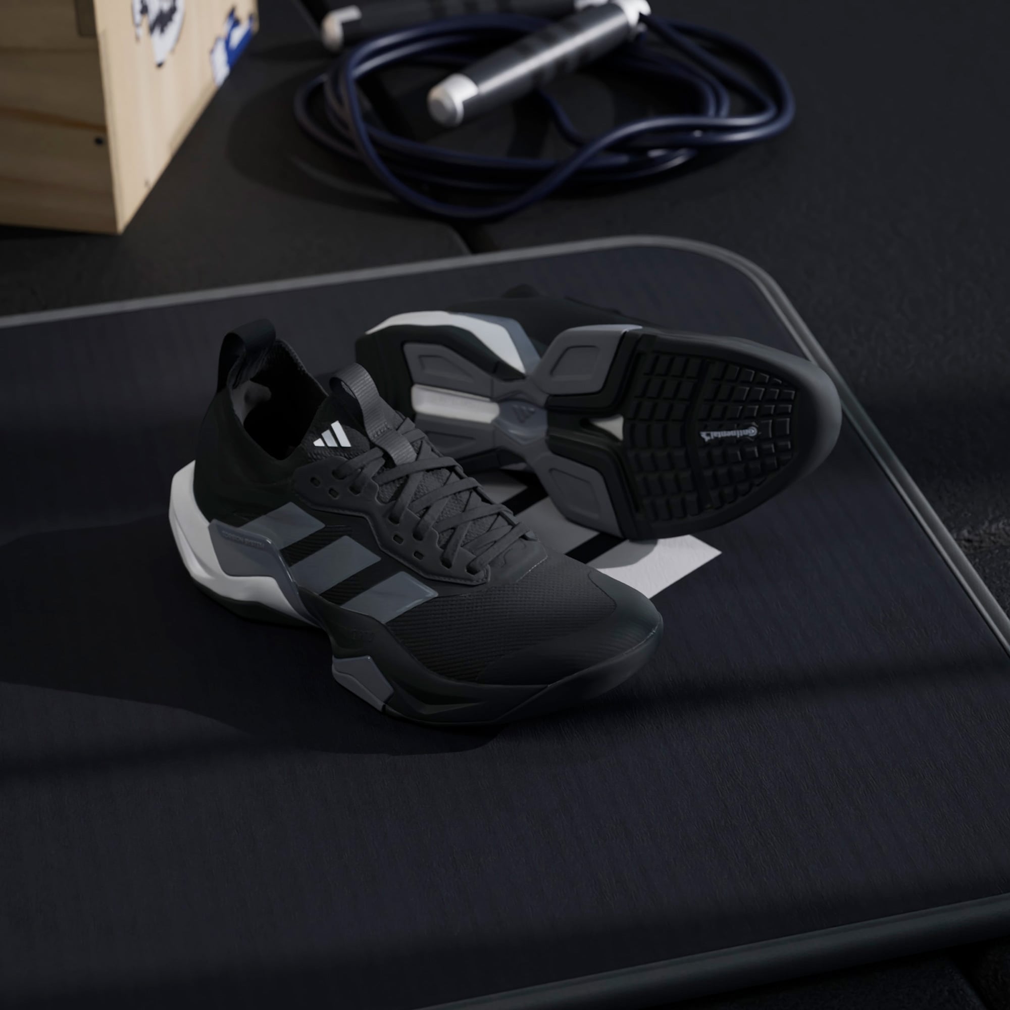 adidas Rapidmove Adv 2 Trainer Kadın Siyah Spor Ayakkabı