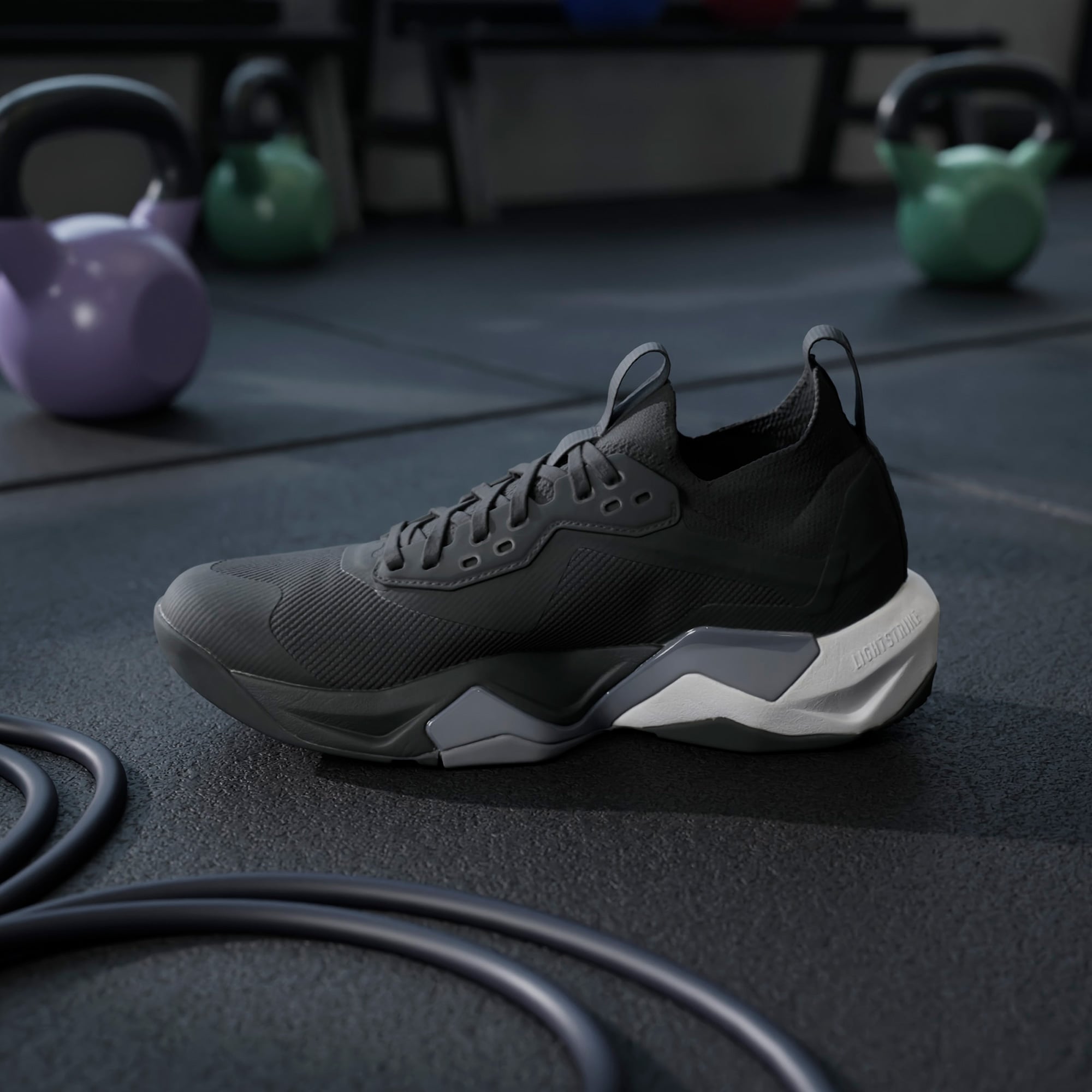 adidas Rapidmove Adv 2 Trainer Kadın Siyah Spor Ayakkabı