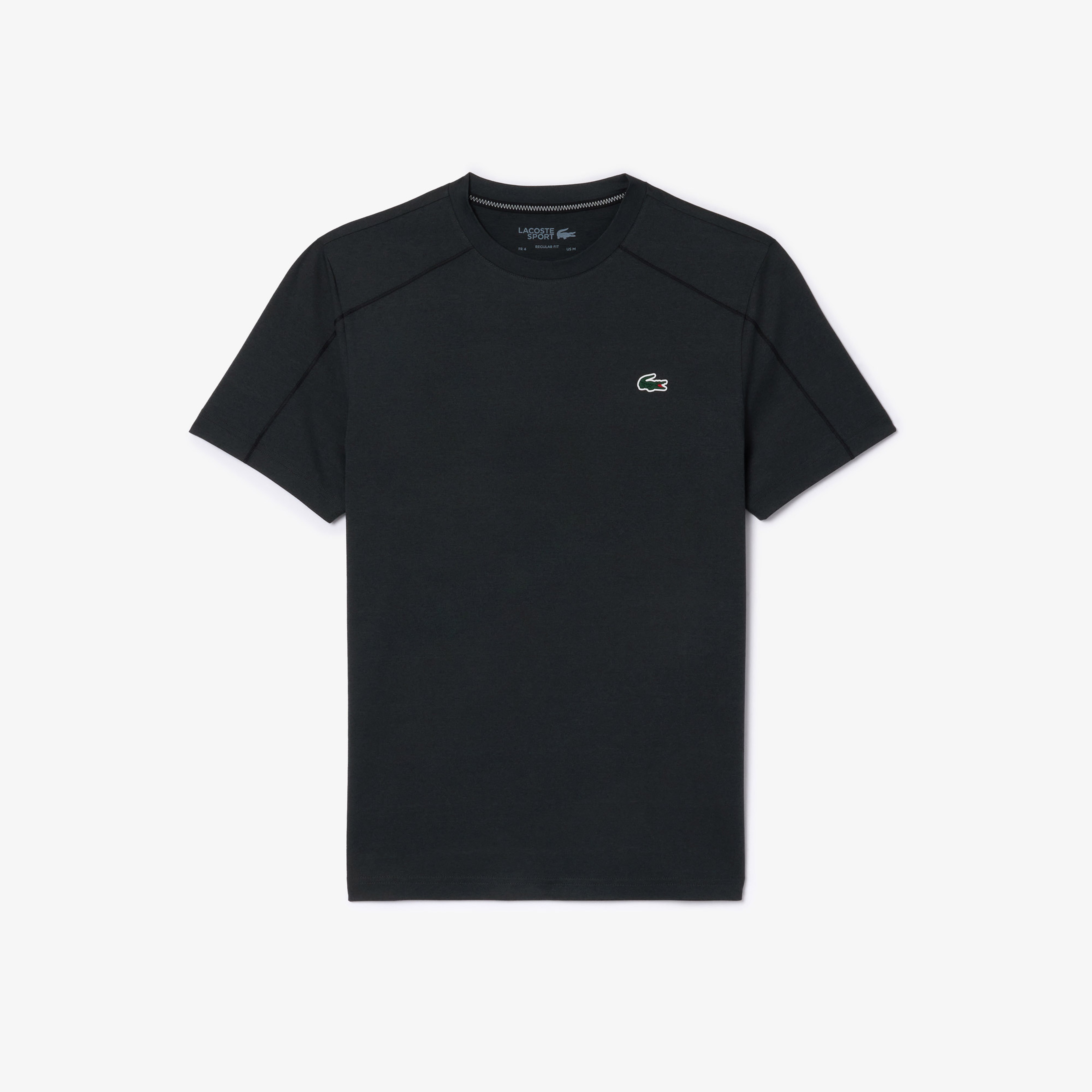 Lacoste Classic Erkek Siyah Tenis T-Shirt