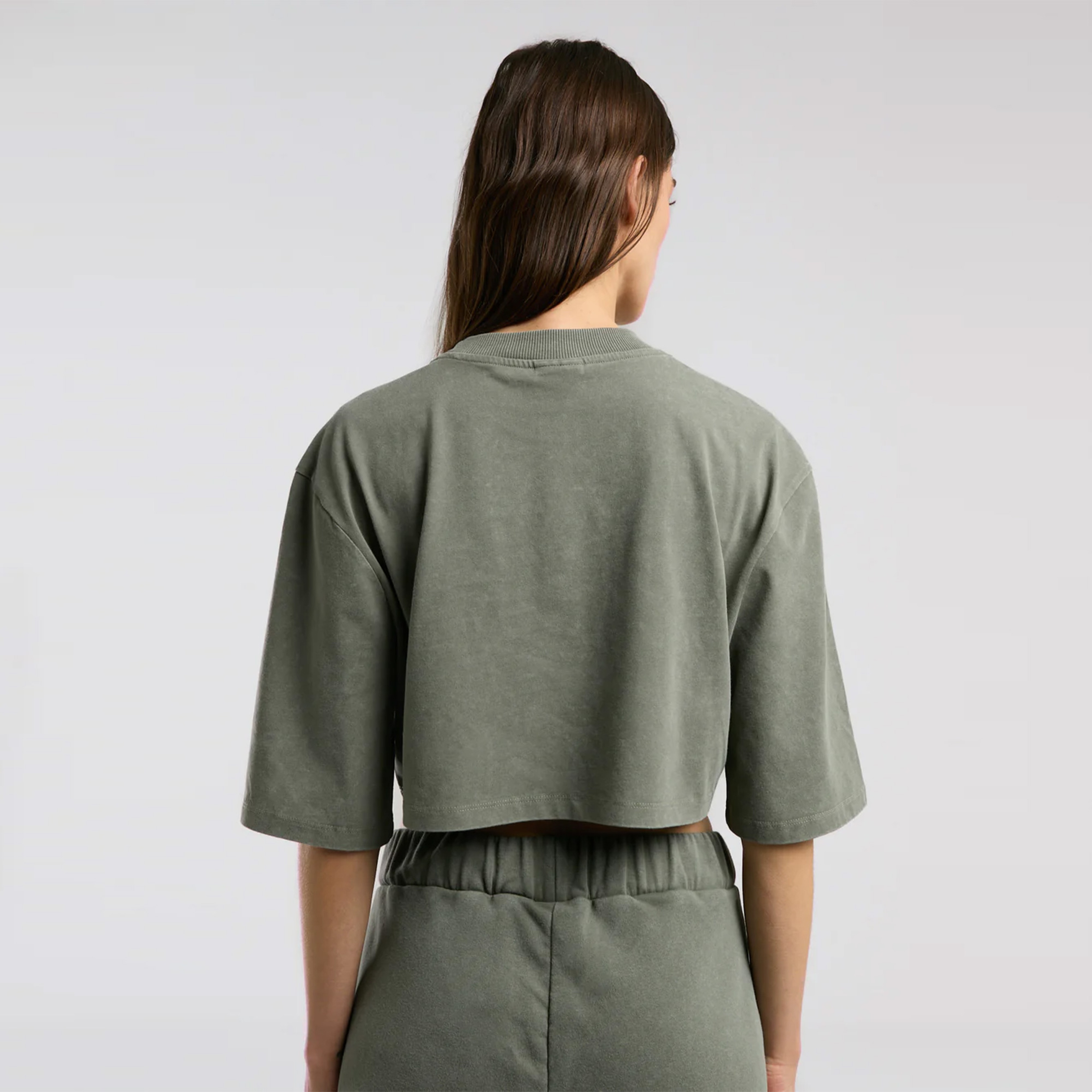 Everlast Authentic Boxing Kadın Haki Crop