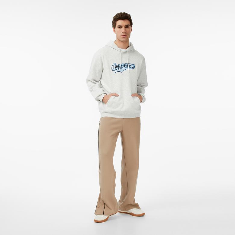 Converse Erkek Gri Hoodie