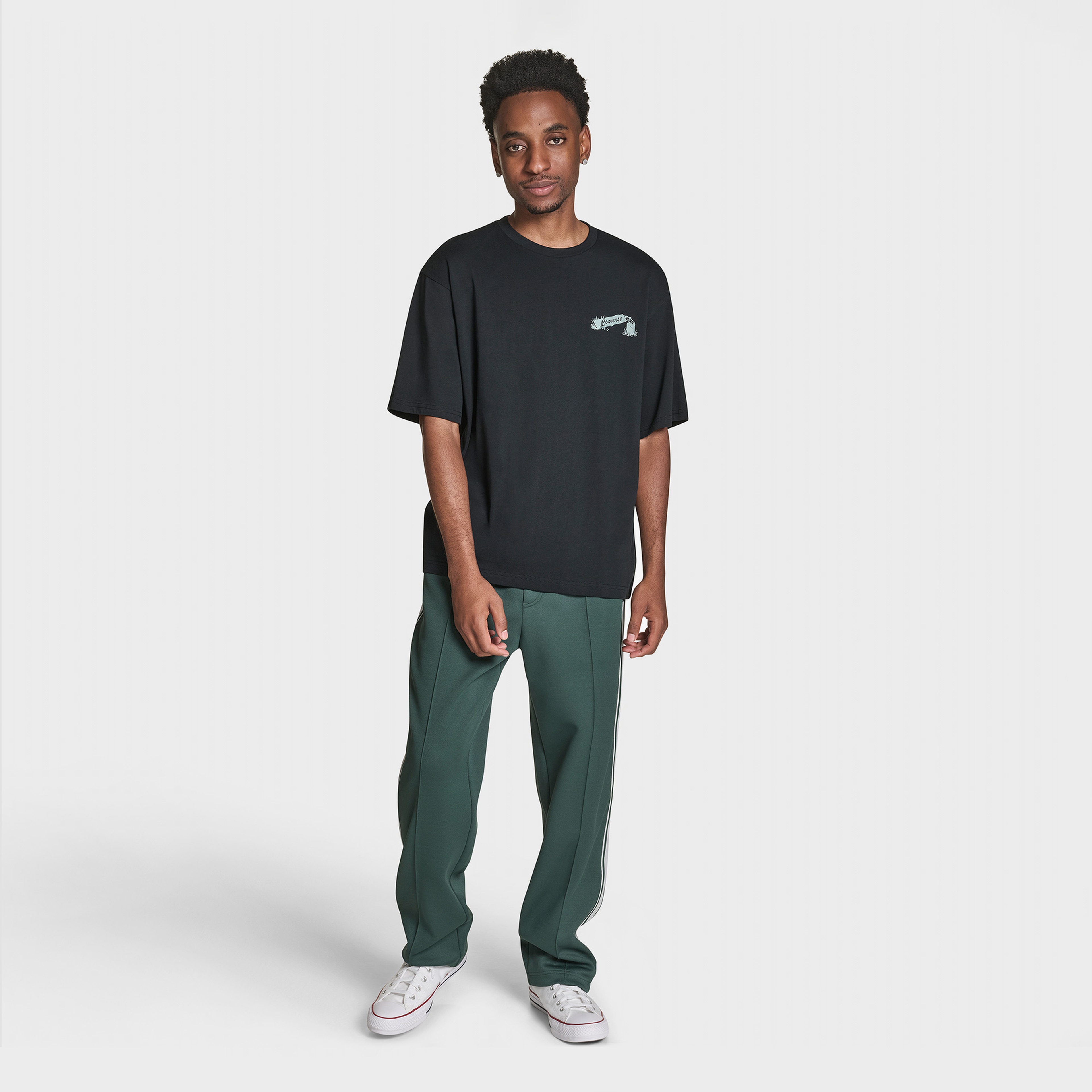 Converse Erkek Siyah T-Shirt