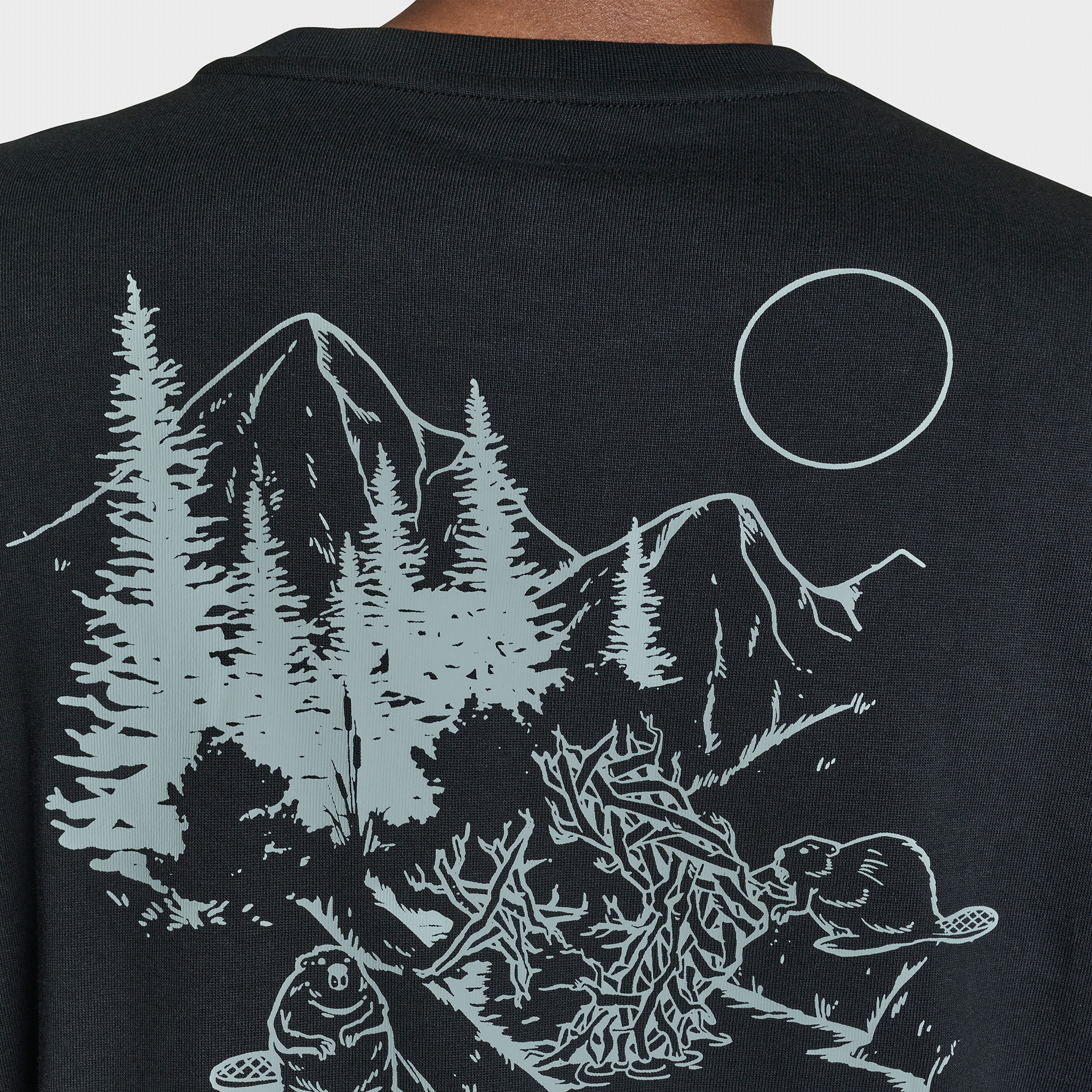 Converse Erkek Siyah T-Shirt