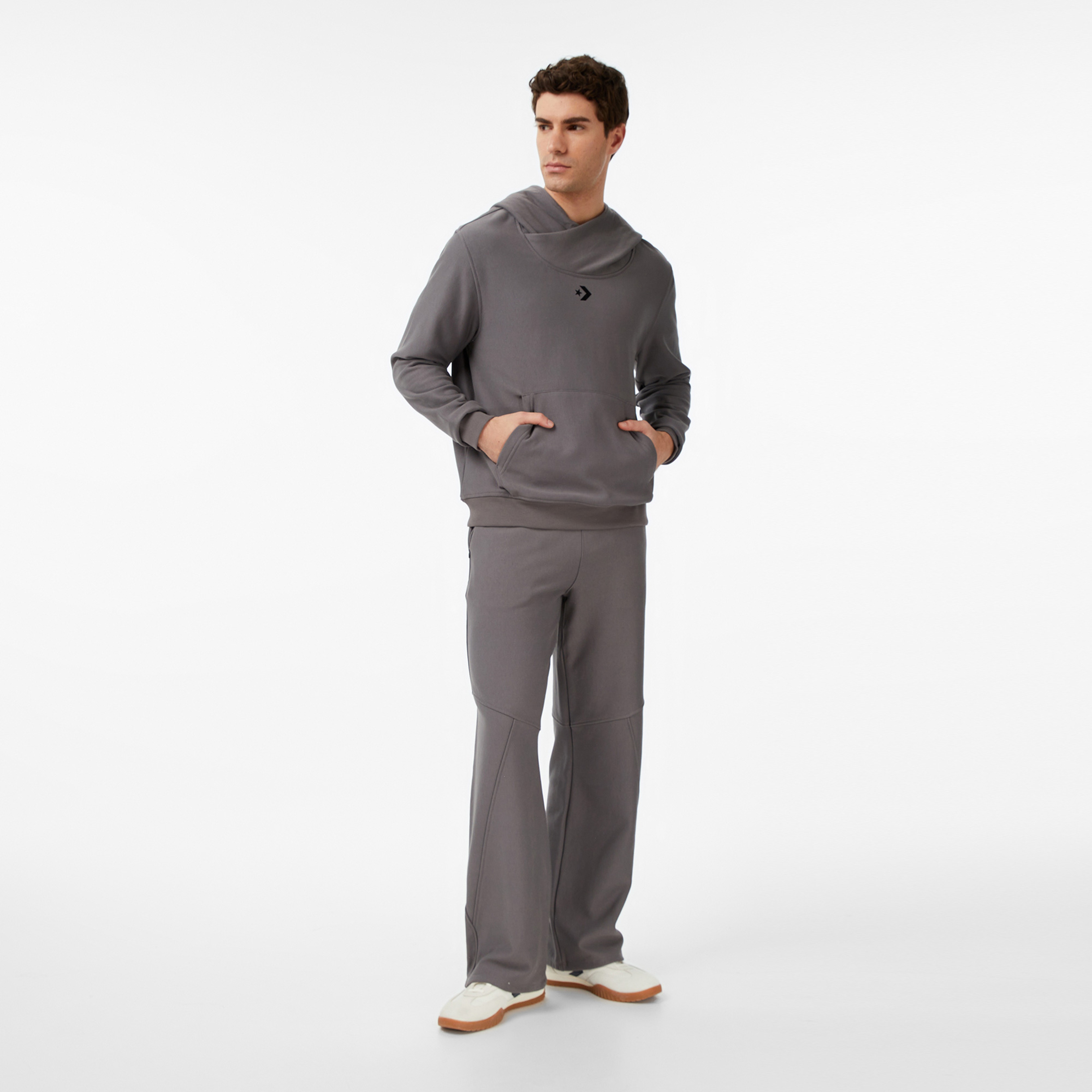 Converse Erkek Gri Sweatshirt