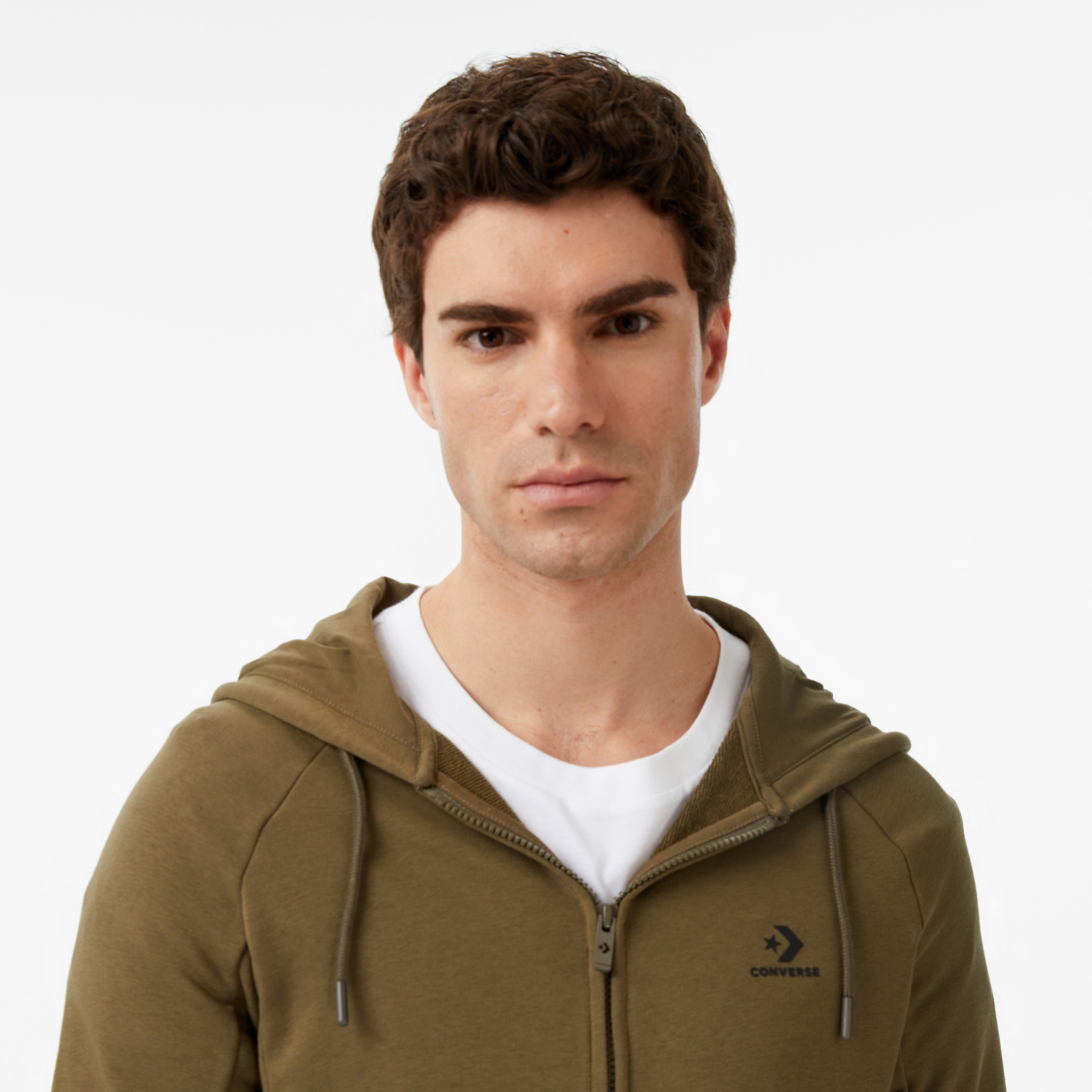 Converse Erkek Haki Sweatshirt