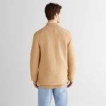 GANT Erkek Bej Regular Fit Yarım Fermuarlı Triko