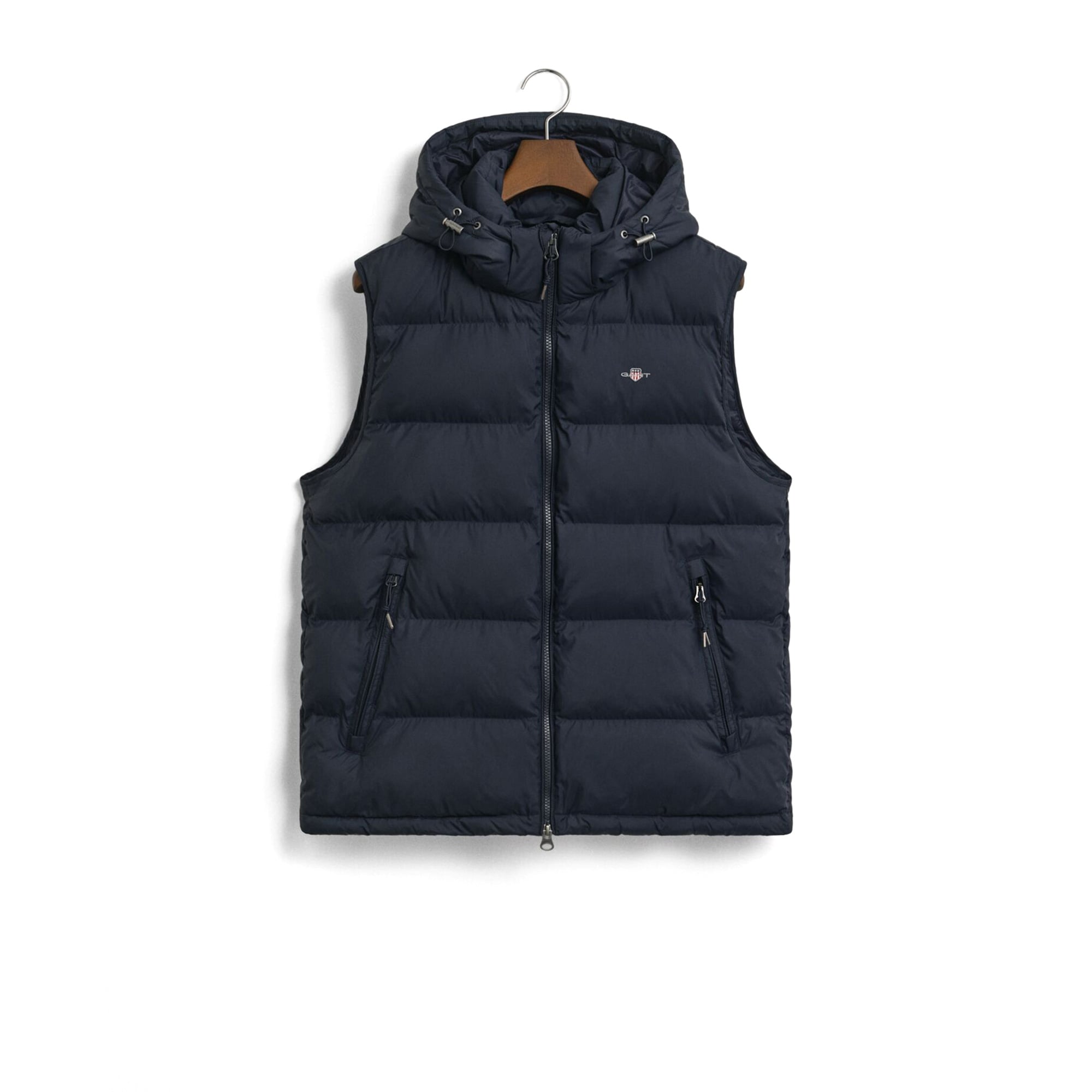 GANT Erkek Lacivert Regular Fit Fermuarlı Yelek