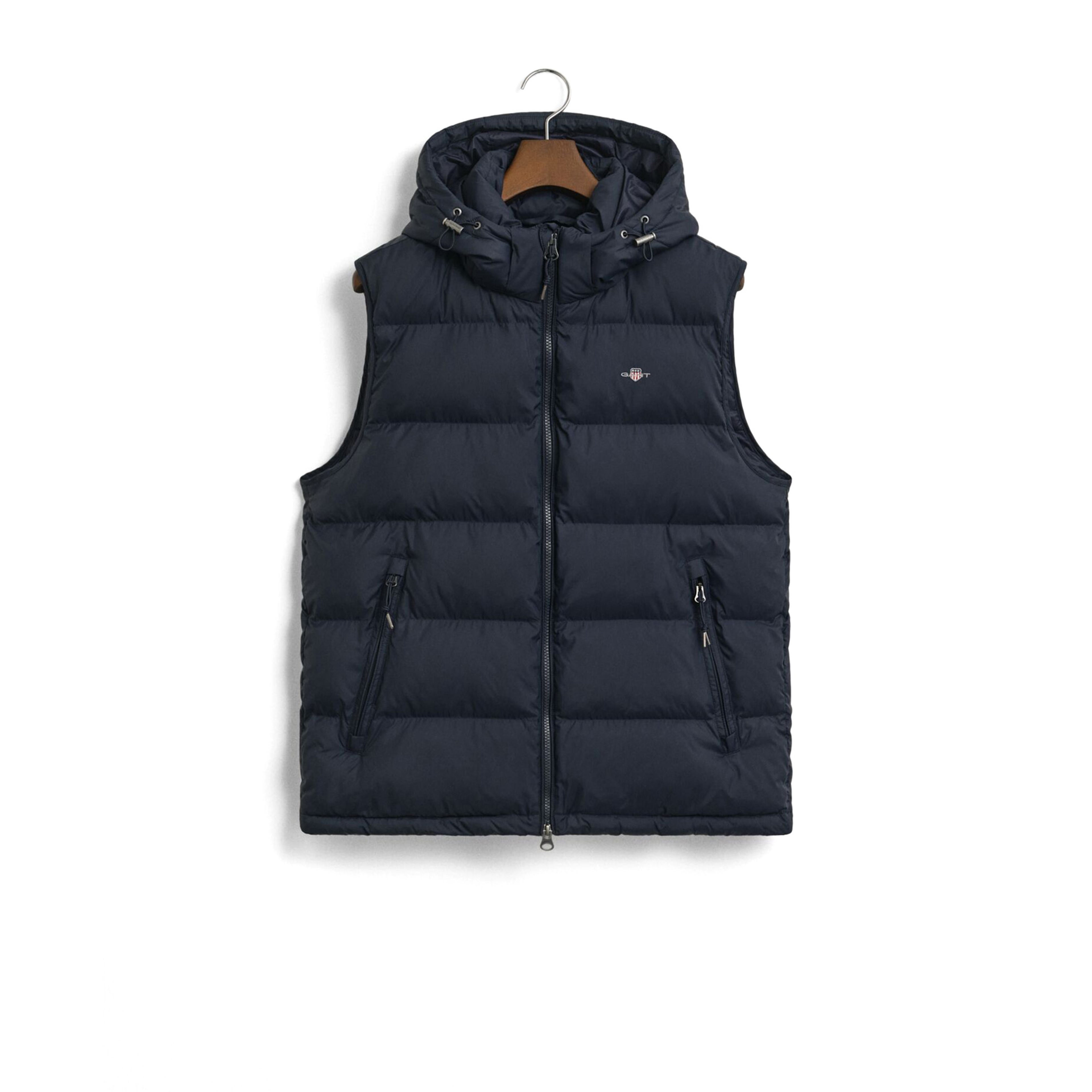 GANT Erkek Lacivert Regular Fit Fermuarlı Yelek