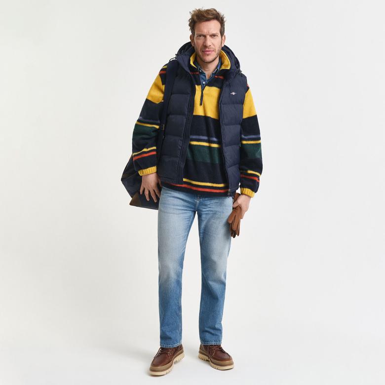 GANT Erkek Lacivert Regular Fit Fermuarlı Yelek