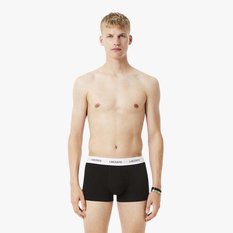 Erkek 3'lü Siyah Boxer