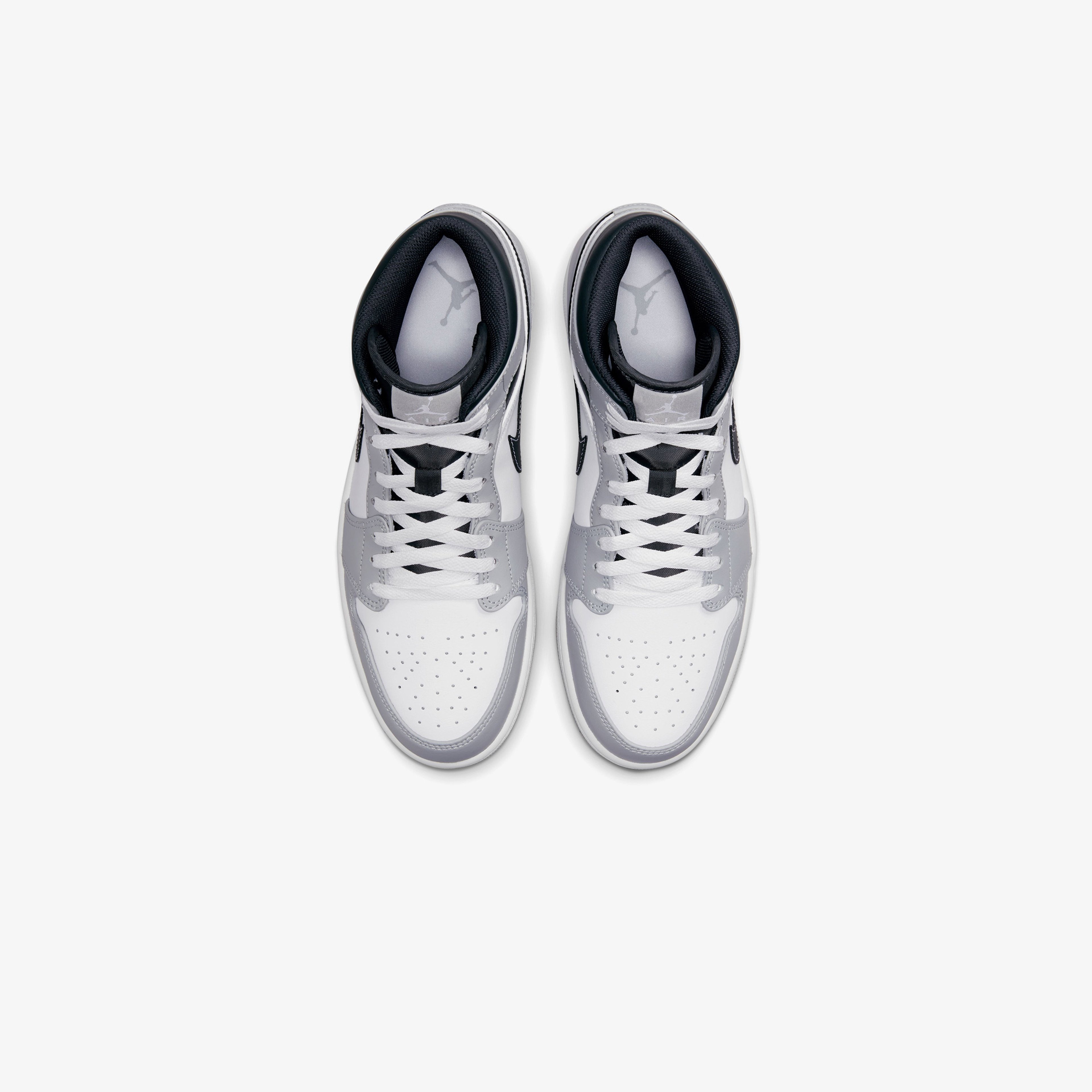 Jordan Air 1 Mid Erkek Gri Spor Ayakkabı