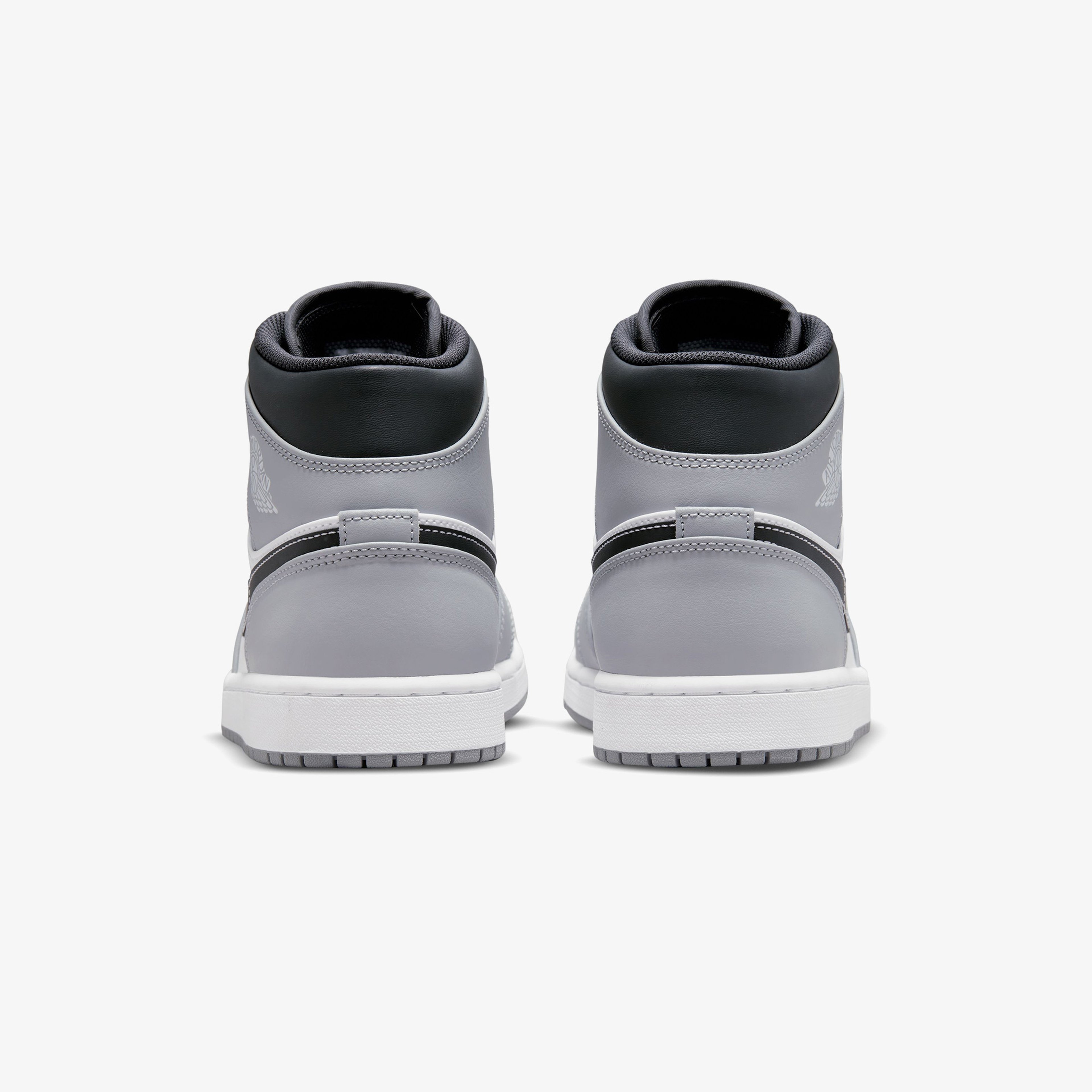 Jordan Air 1 Mid Erkek Gri Spor Ayakkabı