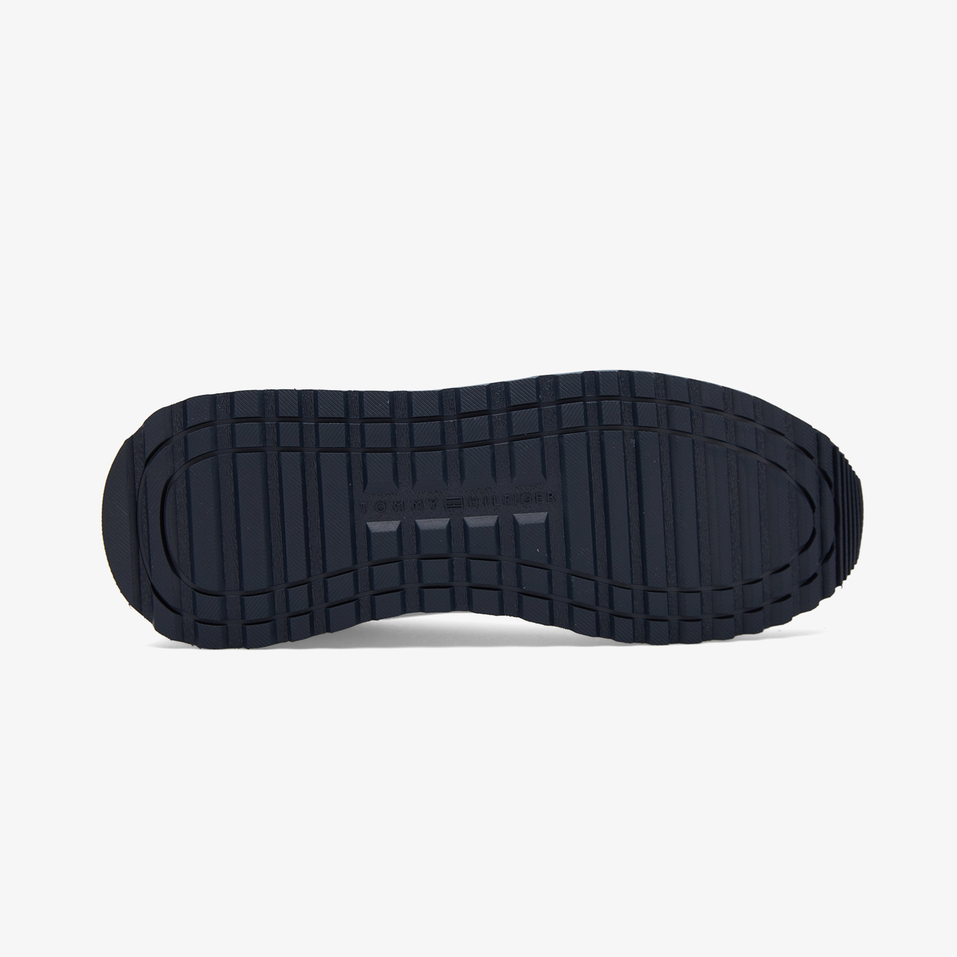 Tommy Hilfiger New Runner Eva Leather Erkek Beyaz Sneaker