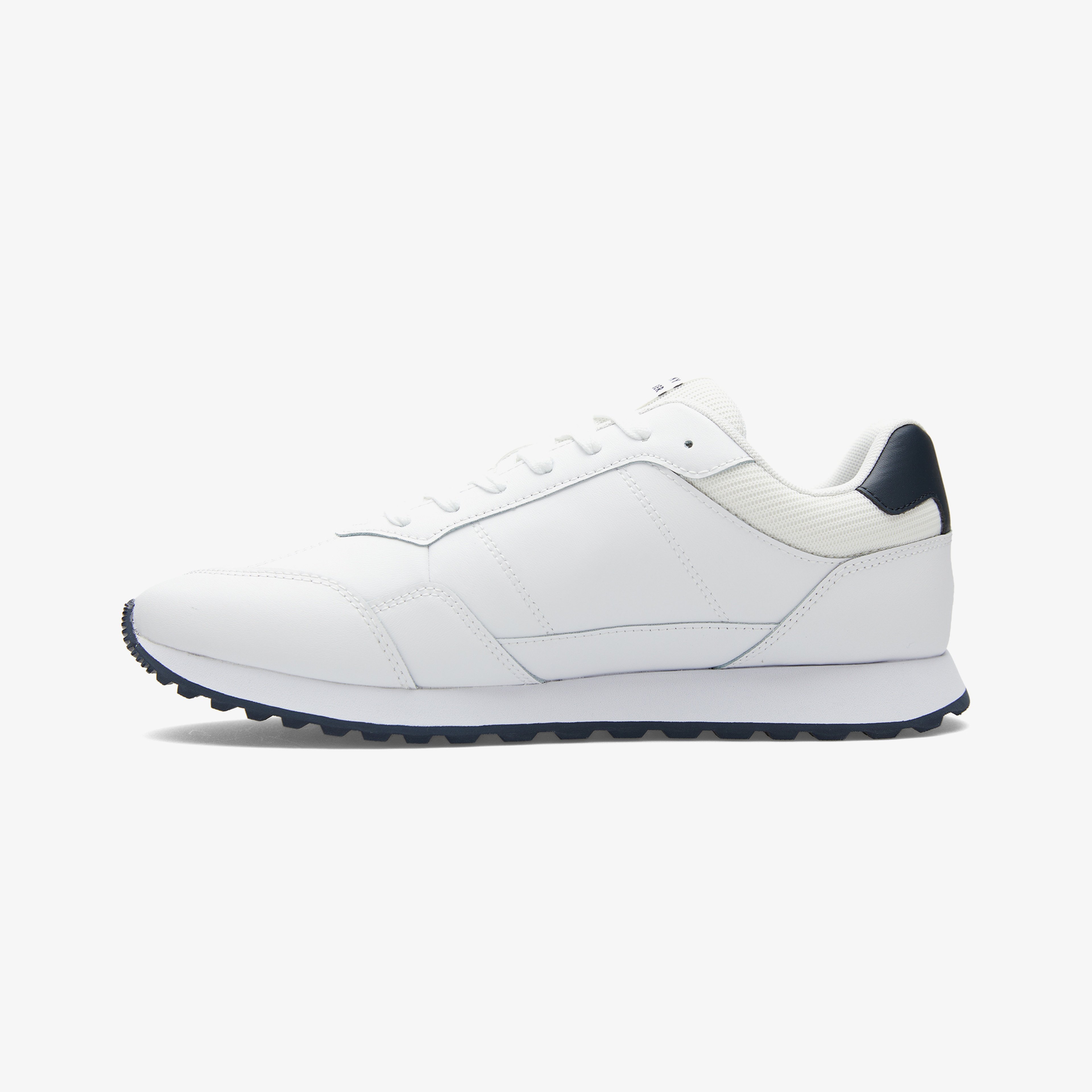 Tommy Hilfiger New Runner Eva Leather Erkek Beyaz Sneaker