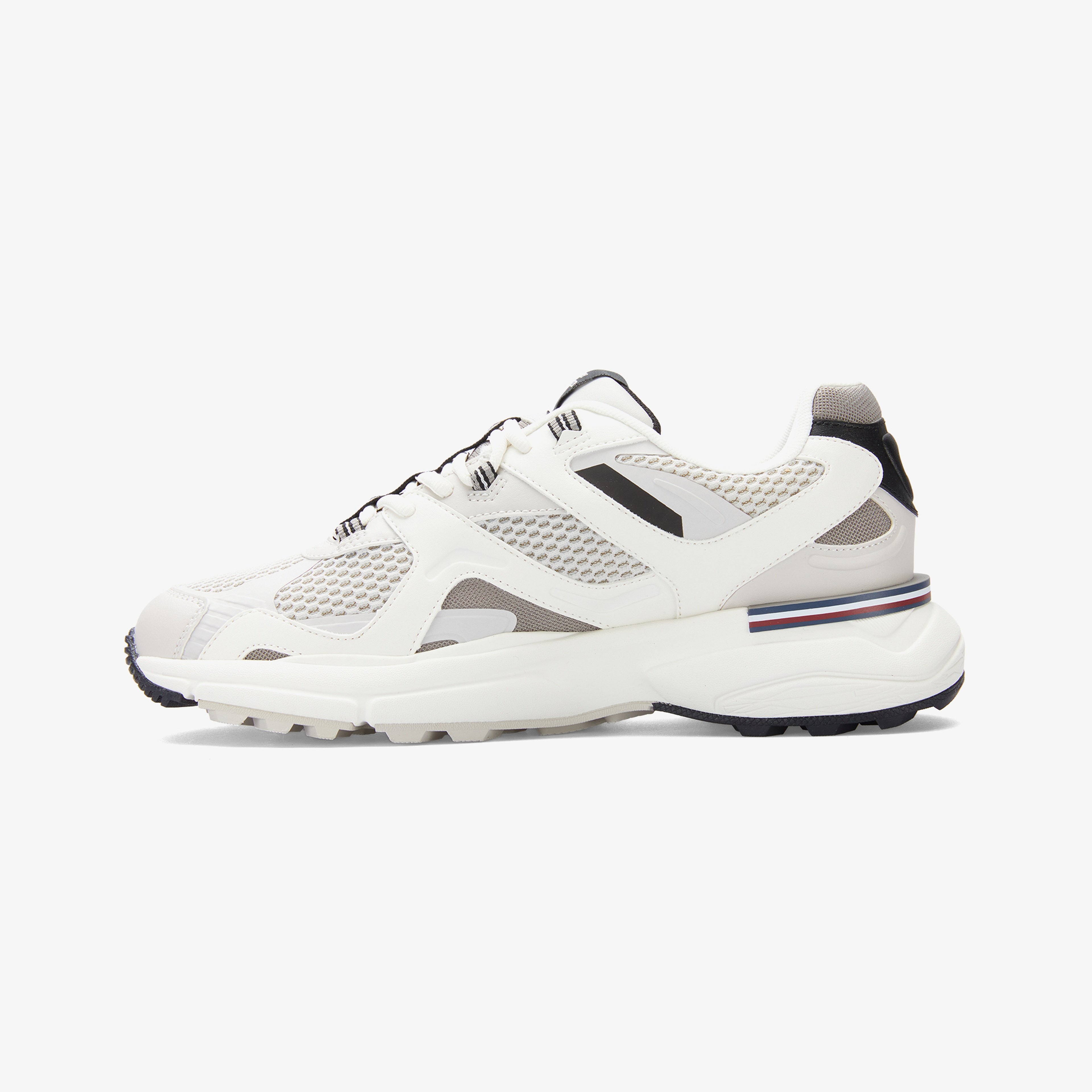 Tommy Hilfiger Runner Tech Mix Erkek Krem Rengi Sneaker