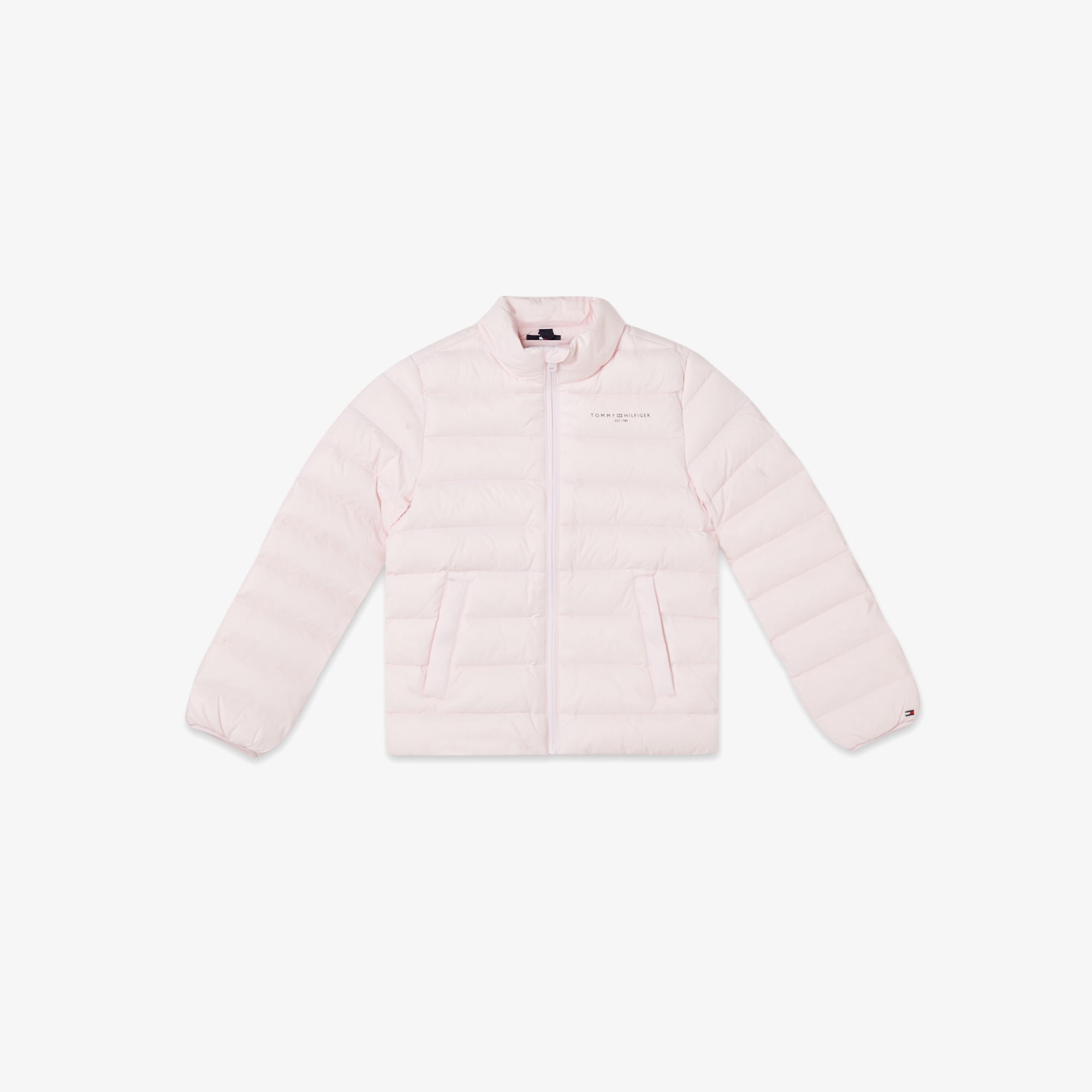 Tommy Hilfiger Essential Light Down Çocuk Pembe Ceket
