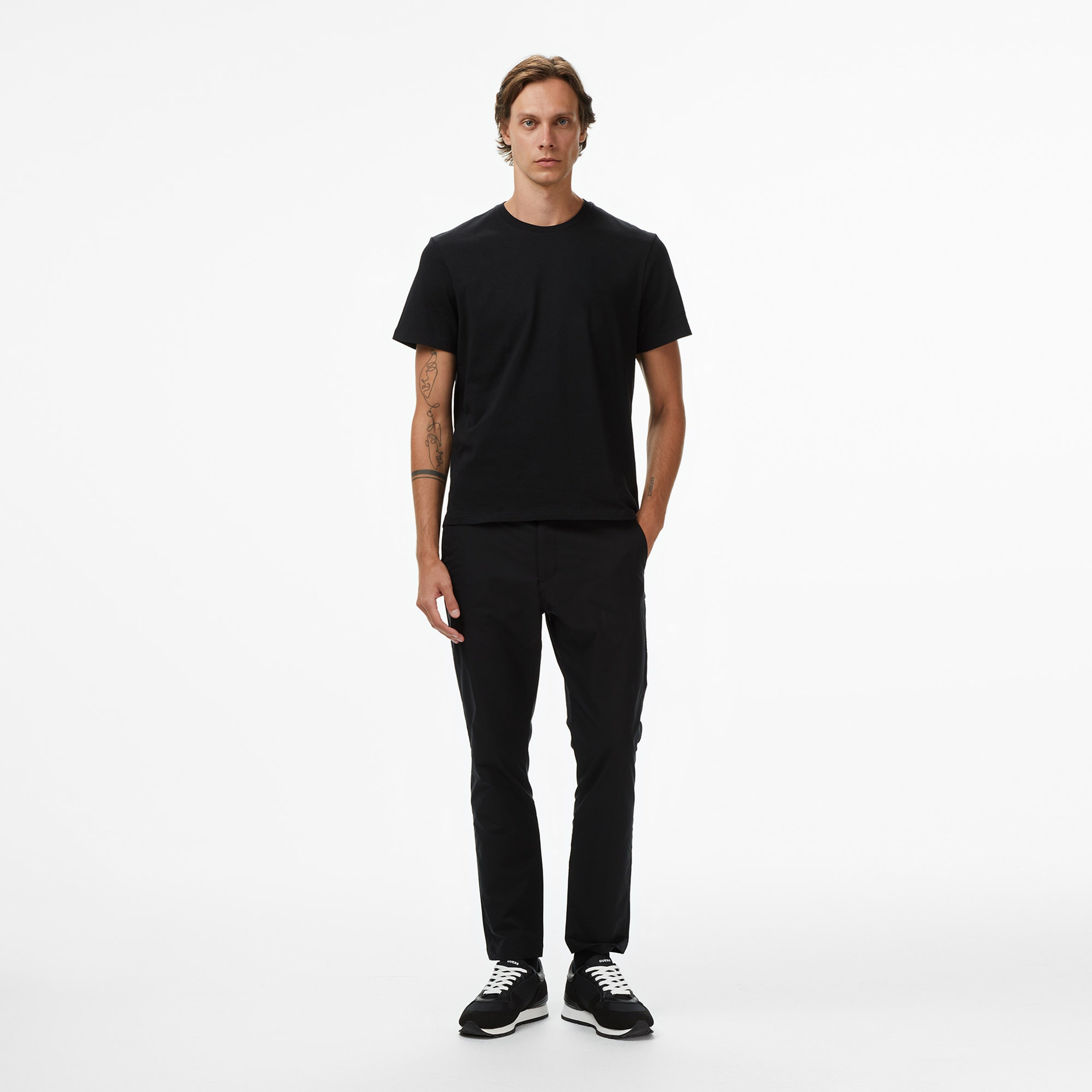 Calvin Klein Slim Erkek Siyah Pantolon