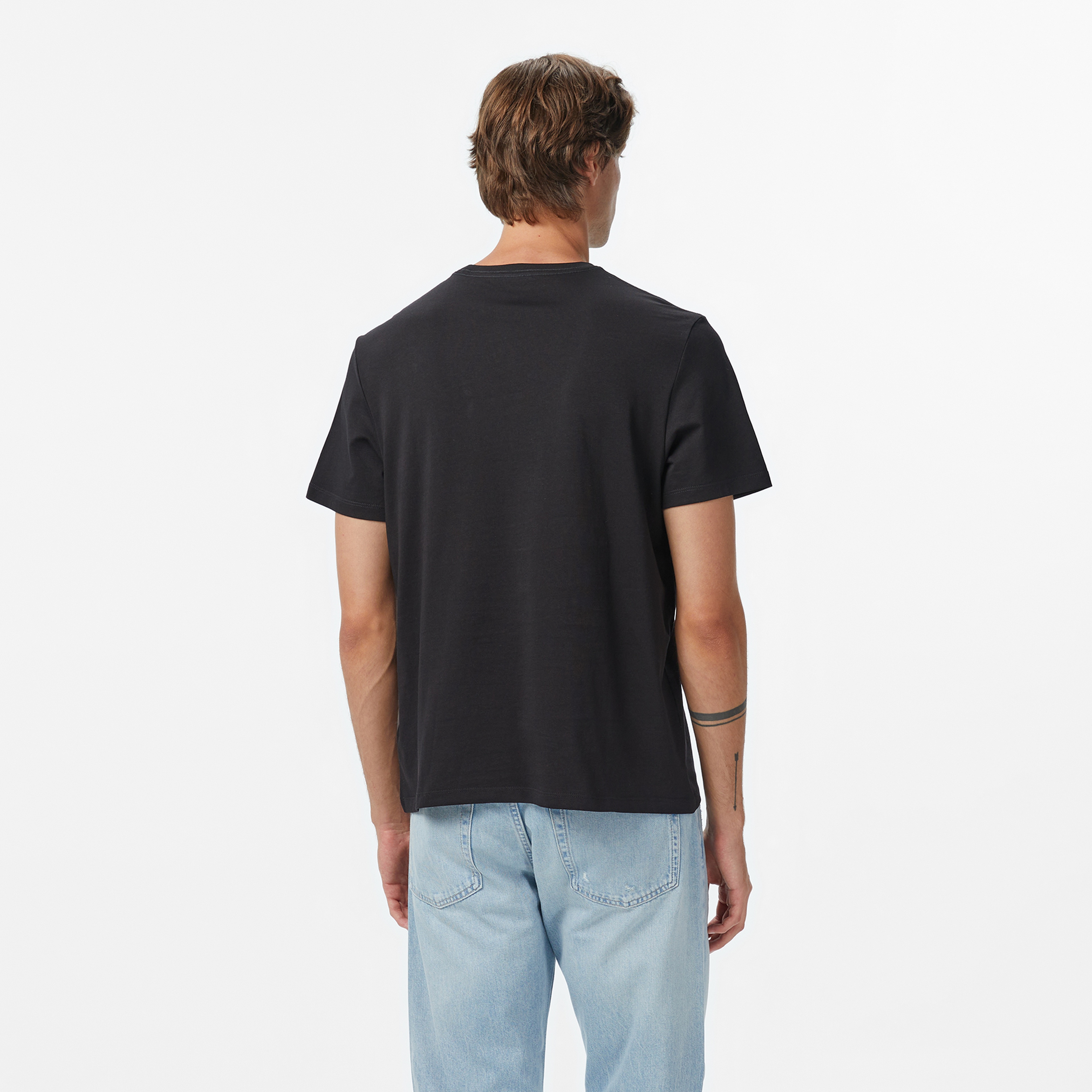 Calvin Klein Deboss Mono Graphic Erkek Siyah T-Shirt