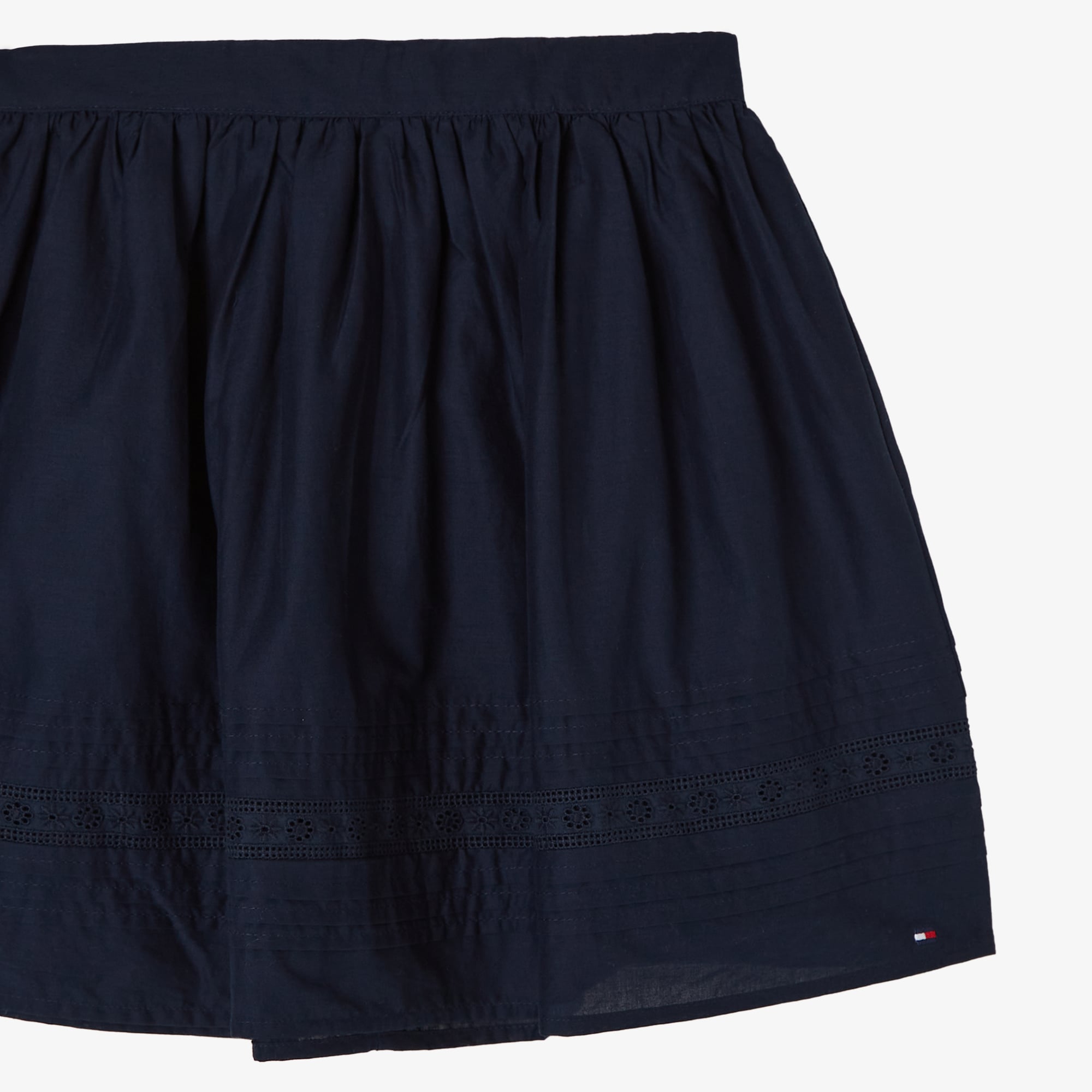 Tommy Hilfiger Embroidered Anglaise Tape Çocuk Mavi Etek