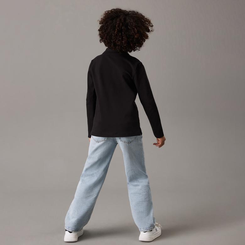 Calvin Klein Essential Çocuk Siyah Polo