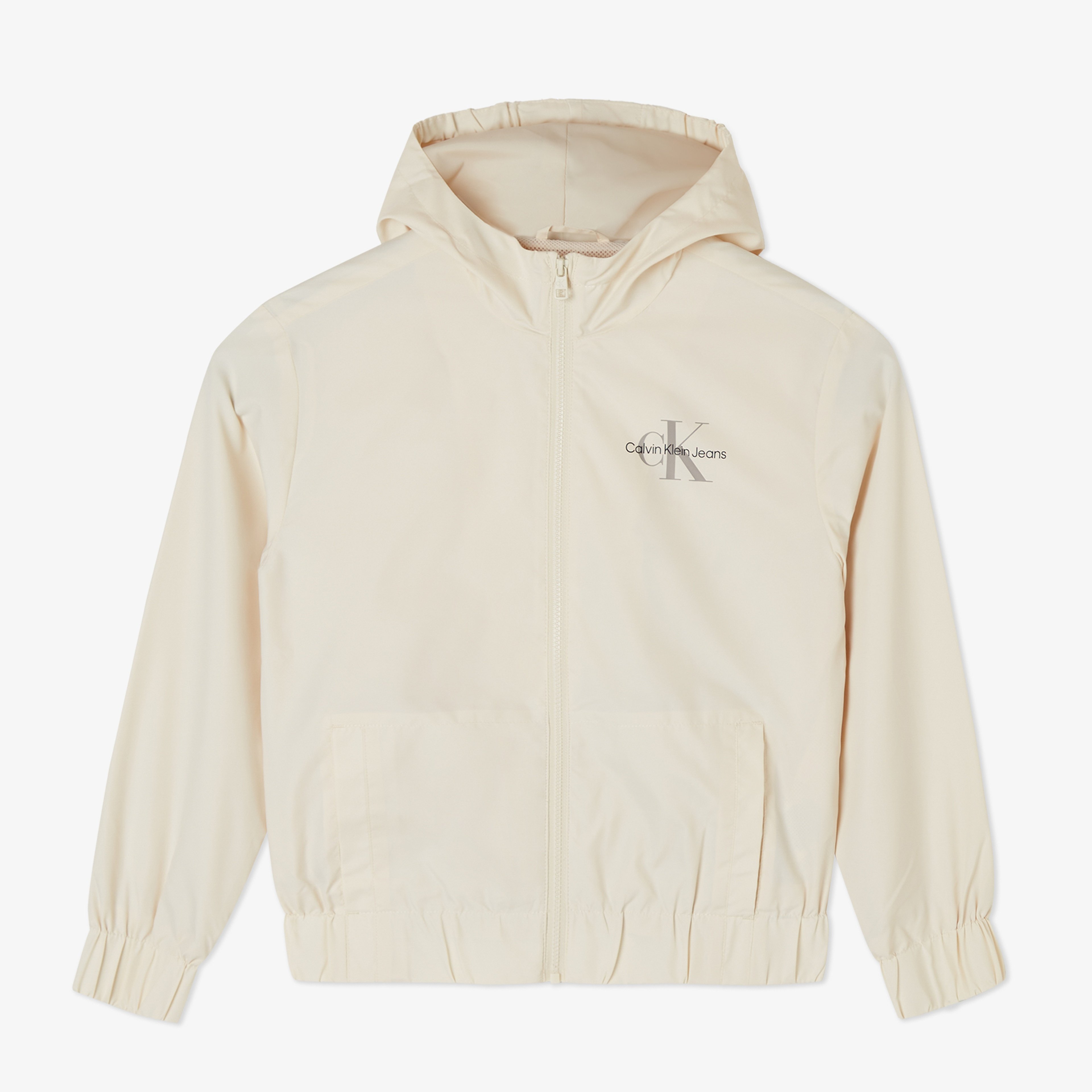 Calvin Klein Monologo Essential Çocuk Krem Rengi Ceket