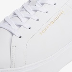 Tommy Hilfiger Platform Cupsole Patent Kadın Beyaz Sneaker