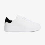 Tommy Hilfiger Platform Cupsole Patent Kadın Beyaz Sneaker