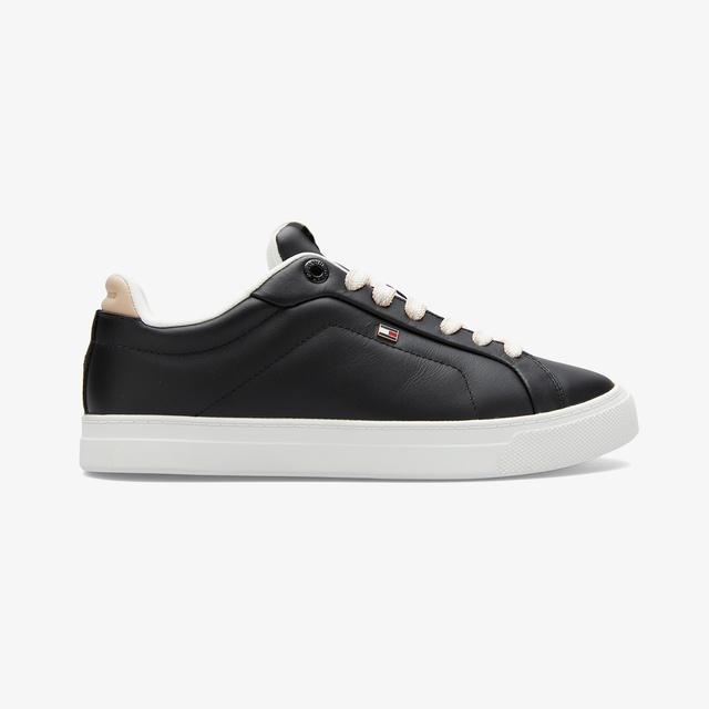 Tommy Hilfiger Tommy Hilfiger Icon Court Kadın Siyah Sneaker | Occasion Siyah - 2. görsel