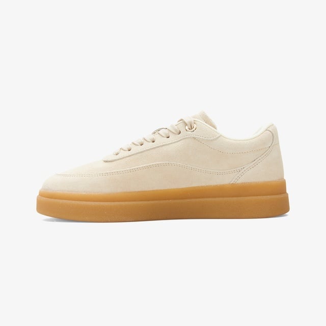 Tommy Hilfiger Tommy Hilfiger Modern Court Suede Kadın Bej Sneaker | Occasion Bej - 4. görsel